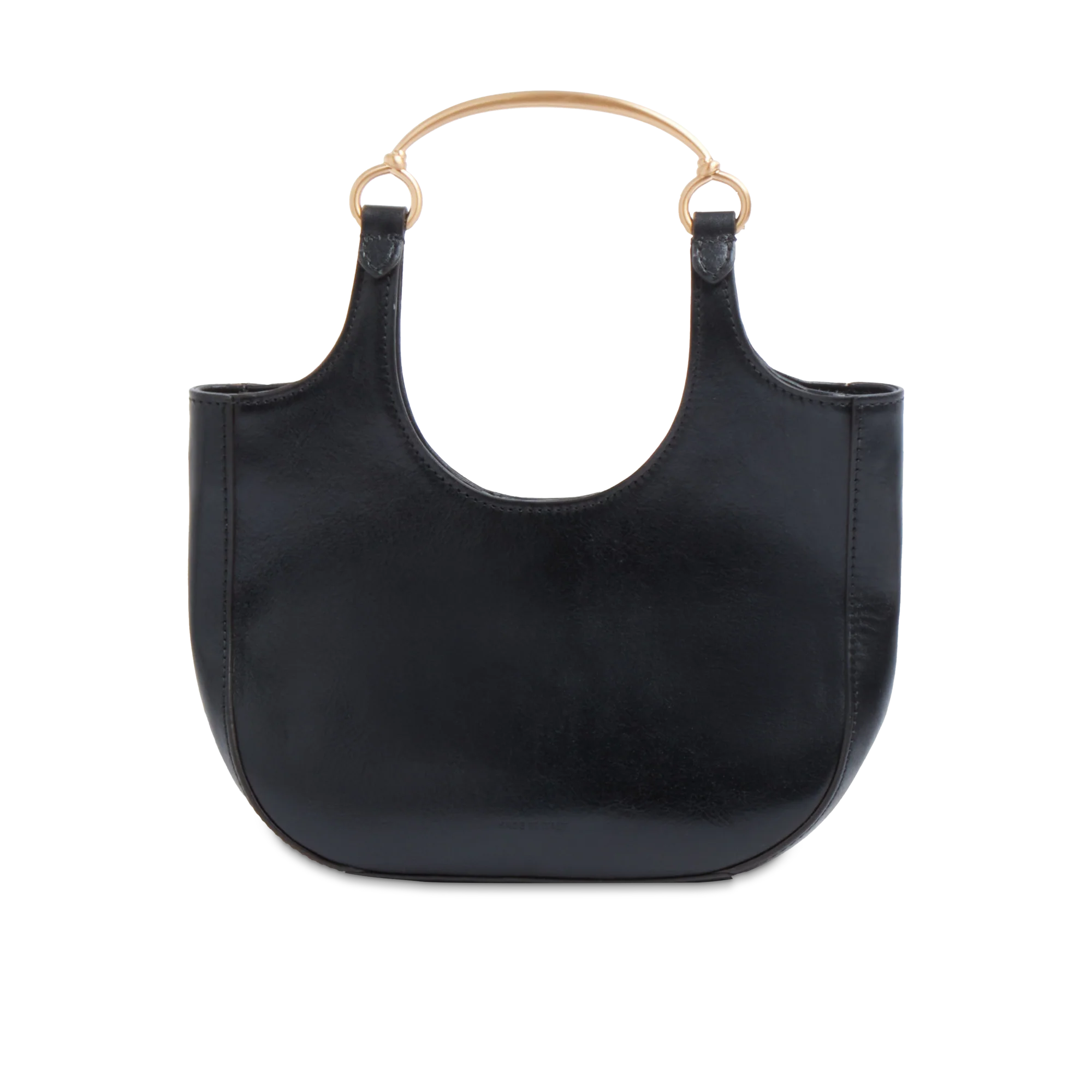 Mini leather hobo bag - Image 3