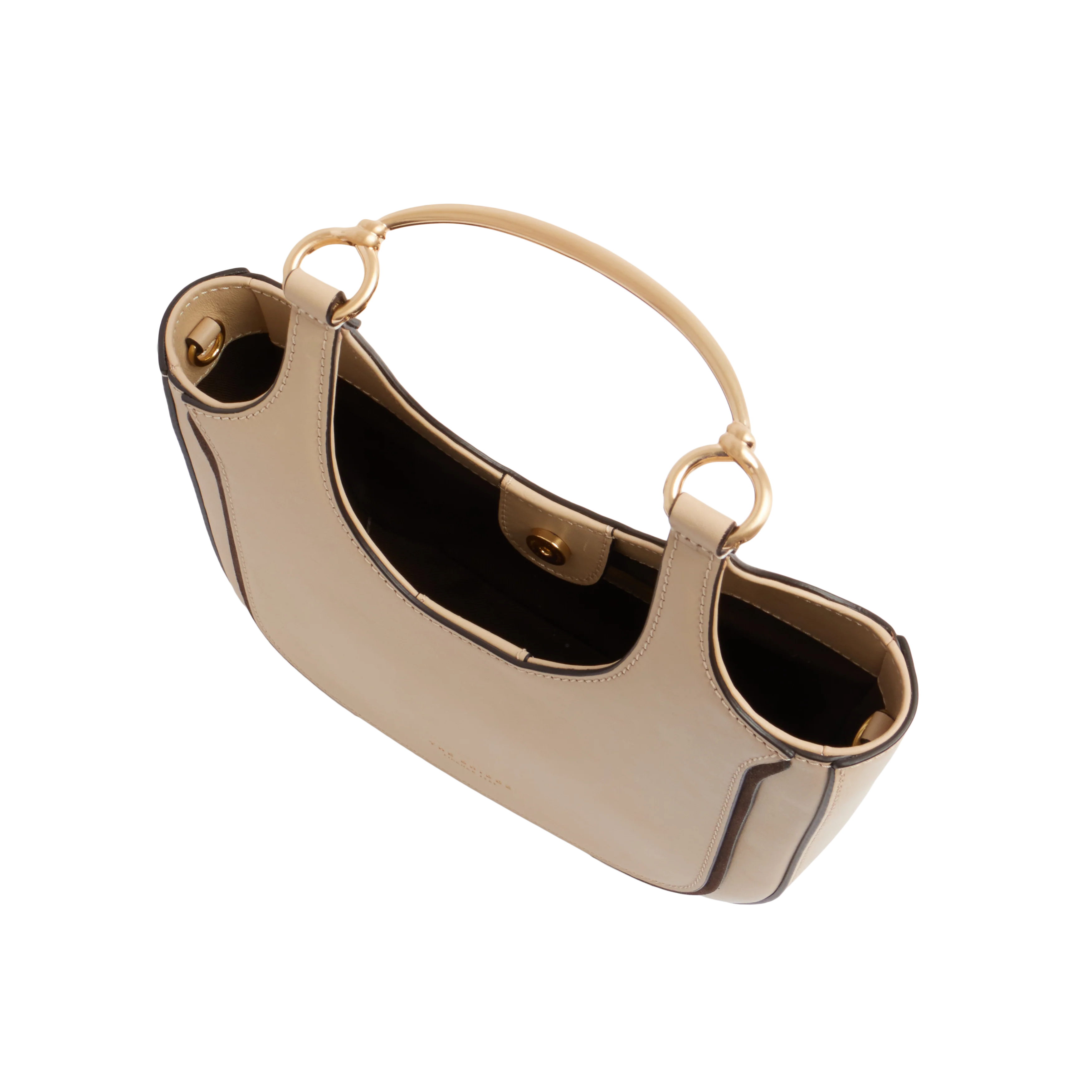 Mini leather hobo bag - Image 4