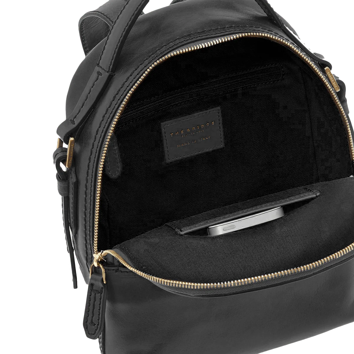 Women’s small leather backpack - Image 2