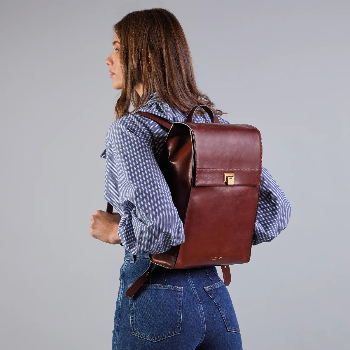 Women’s leather backpack - Image 6