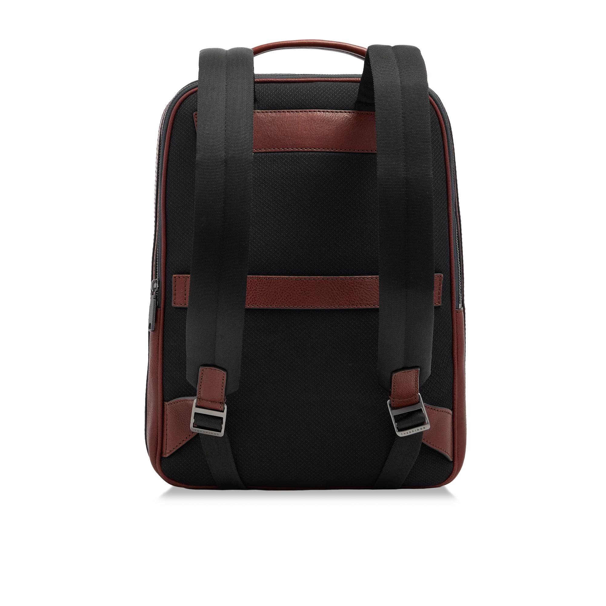 Men’s leather backpack with front pockets - Image 3