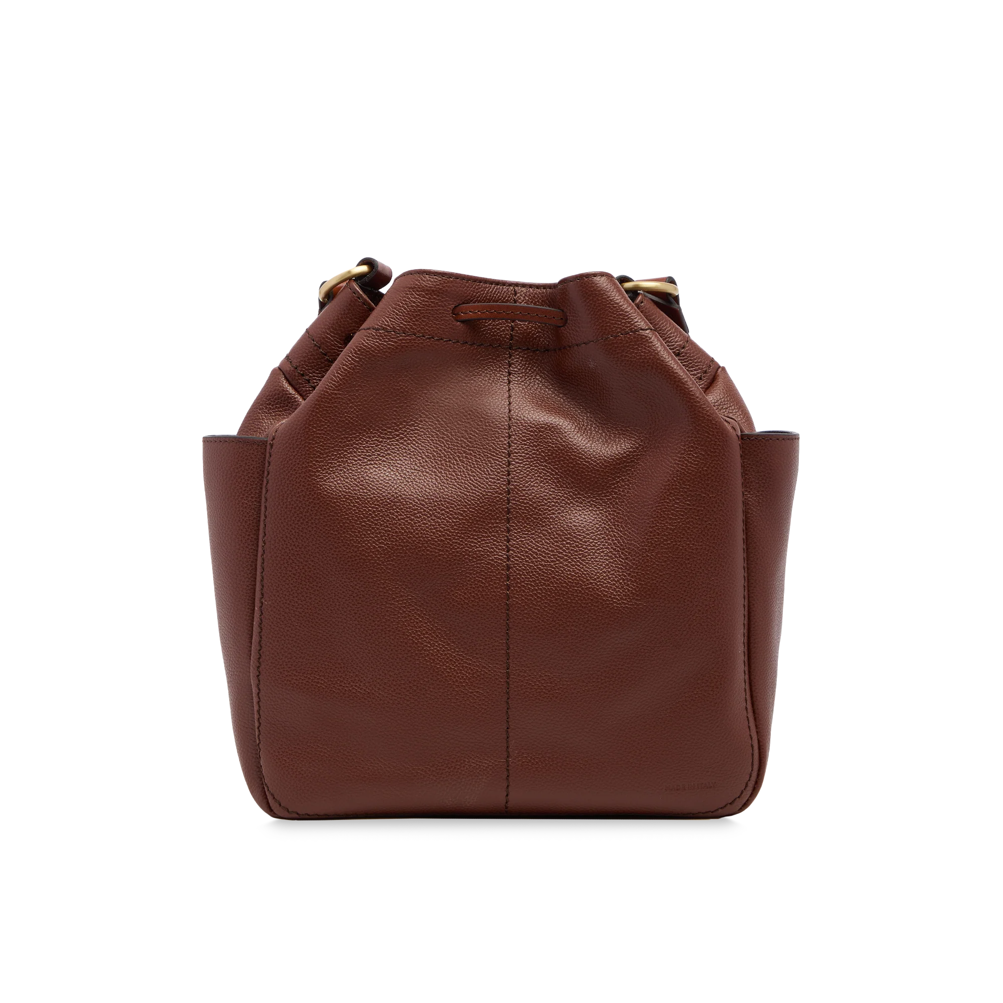 Leather bucket bag - Image 3