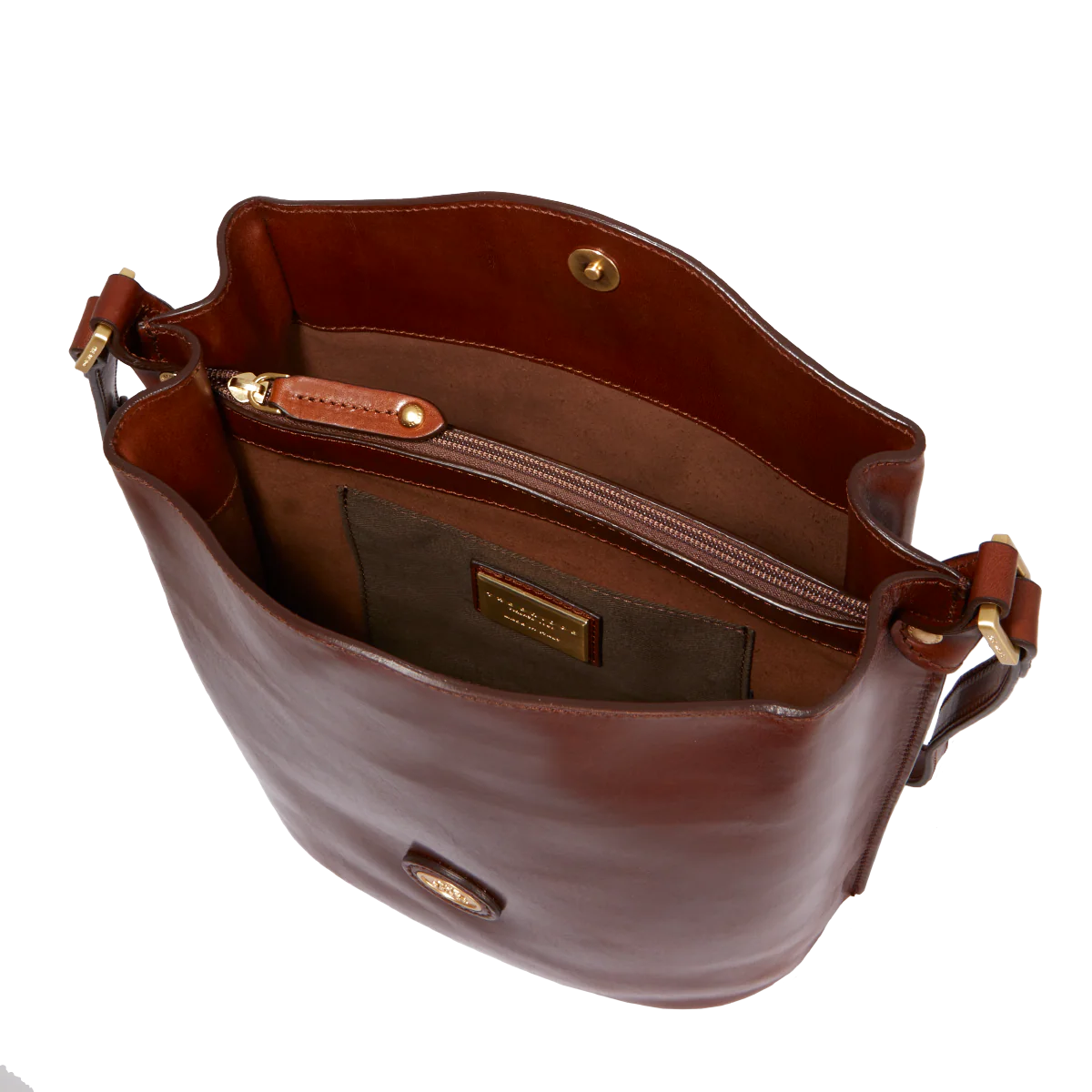 Leather bucket bag - Image 4