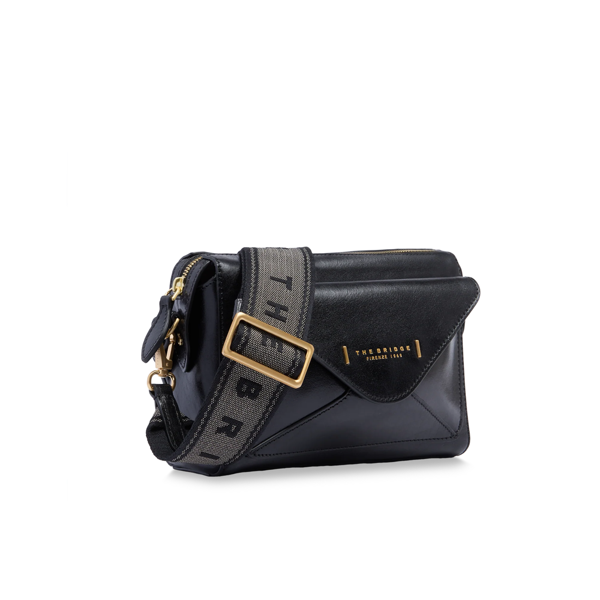 Crossbody bag in leather with zip closure - size s - Image 5