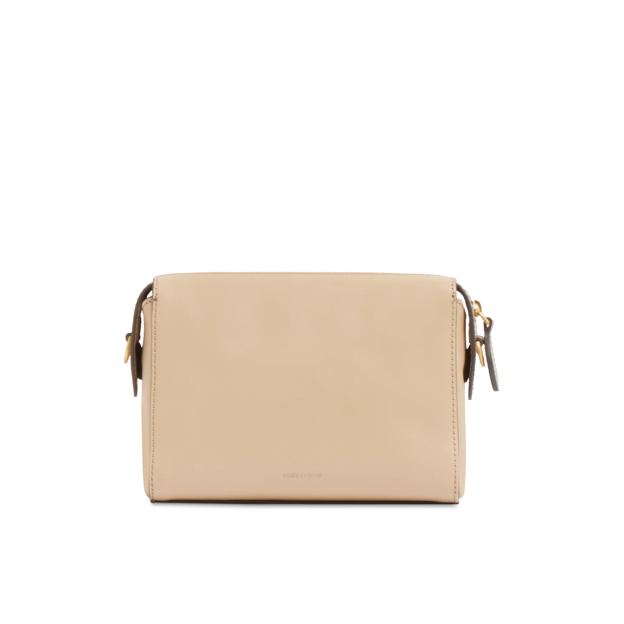 Leather crossbody bag with zip closure - Image 3