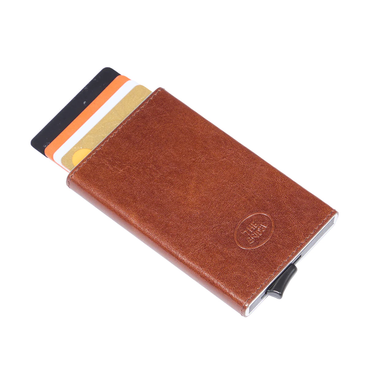 Leather card holder with RFID protection - Image 3