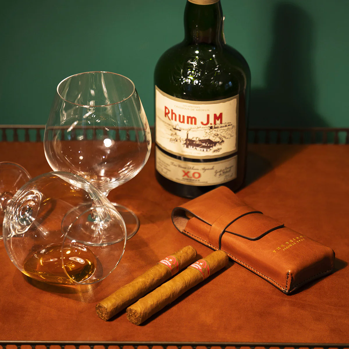 Leather cigar case - Image 3