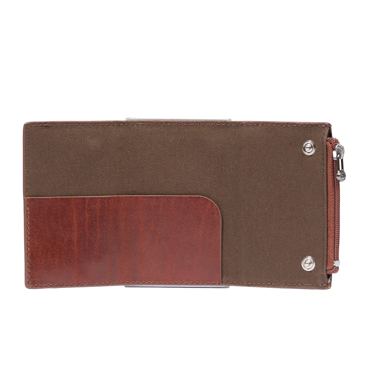Leather card holder with RFID protection - Image 2