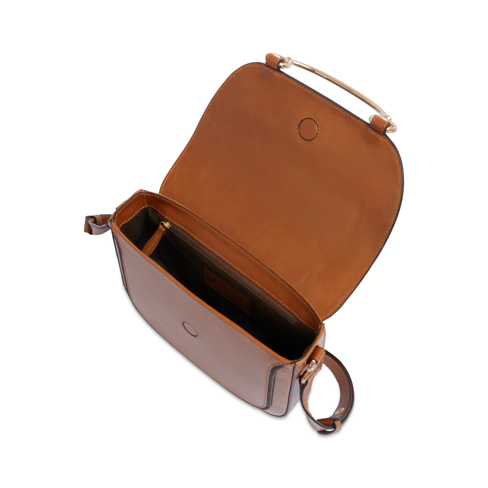 Women’s leather bag with shoulder strap - Image 4