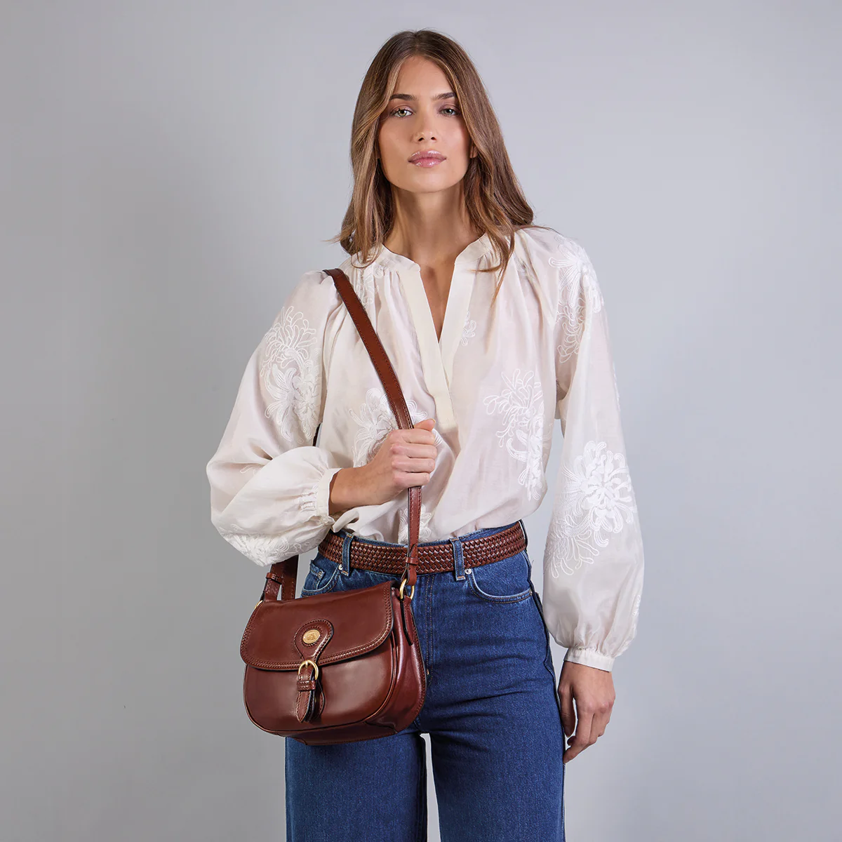 Women’s leather crossbody bag - Image 6