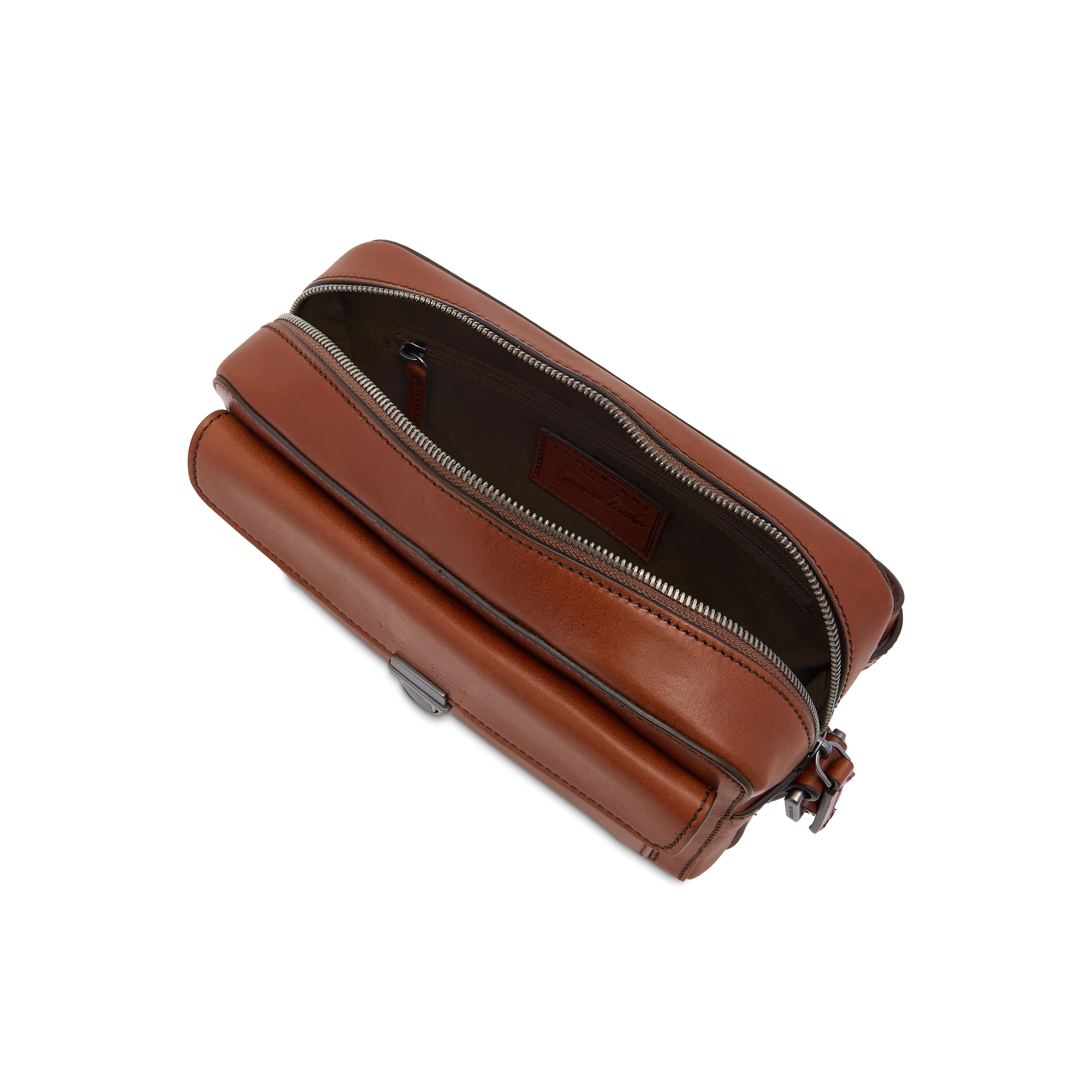 Men’s leather crossbody bag - Image 4