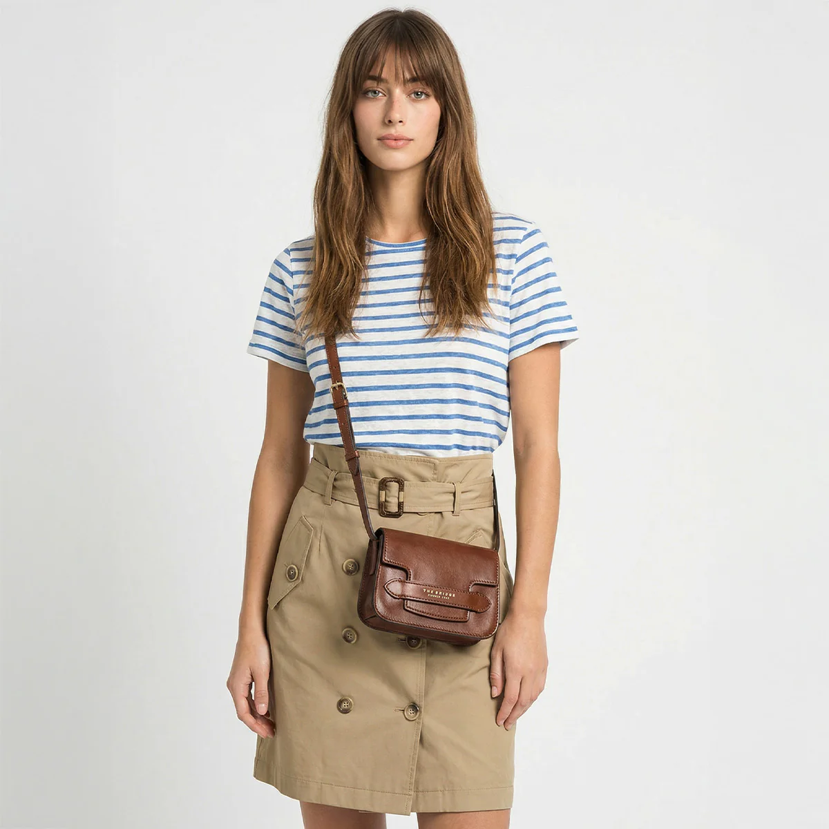 Leather crossbody bag - Image 3