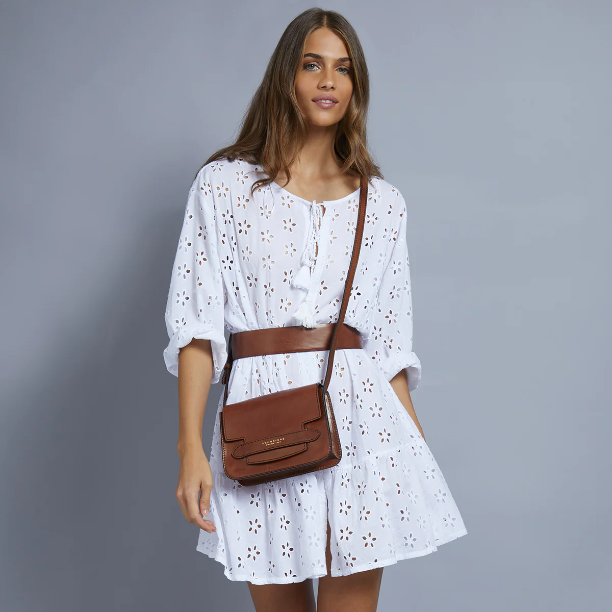 Leather crossbody bag - Image 3