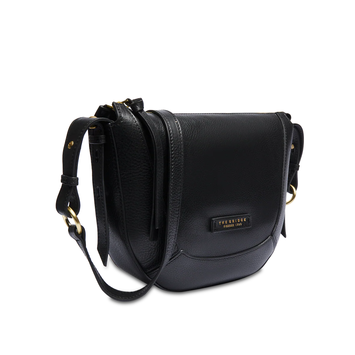 Small grained leather crossbody bag - Image 2