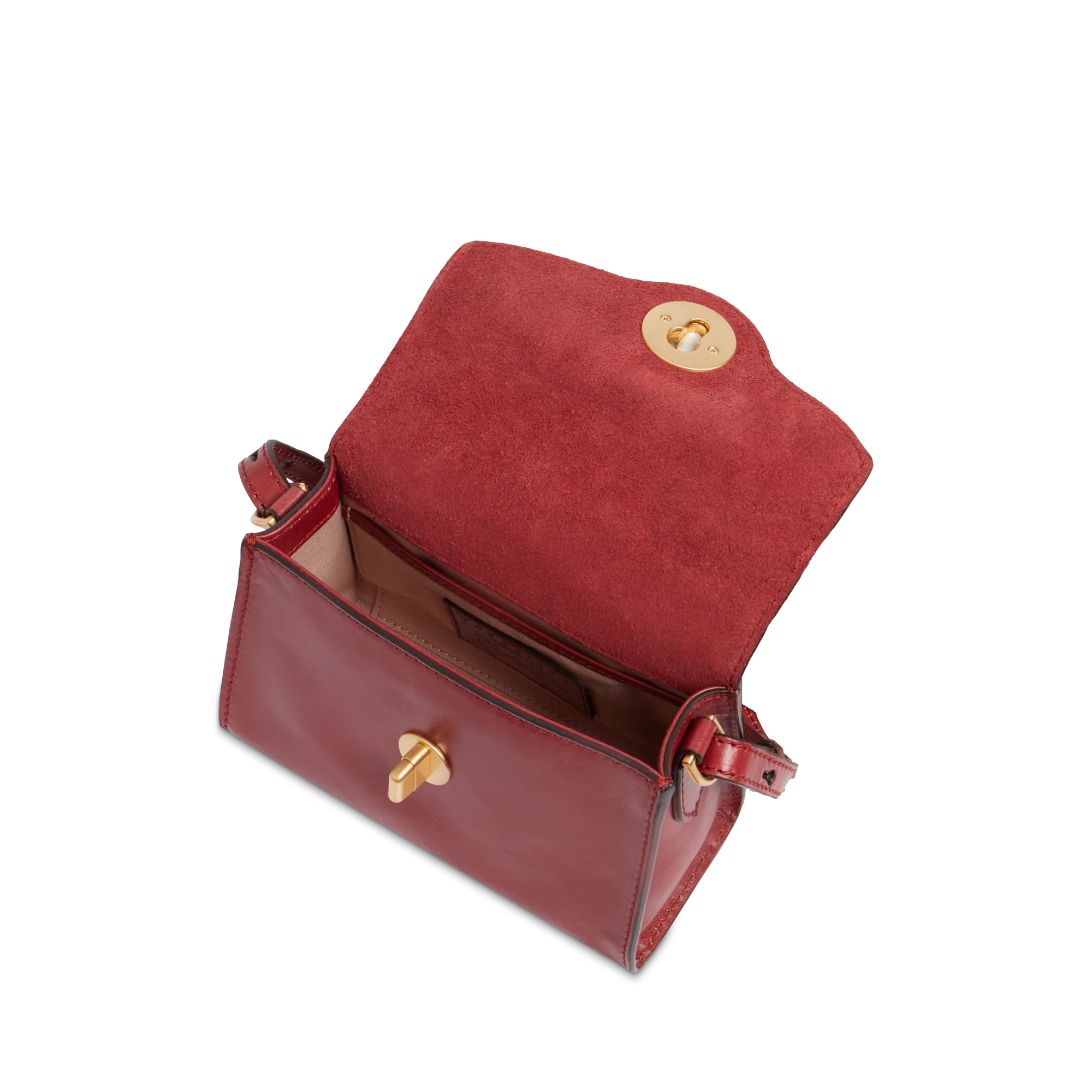 Women’s leather bag with removable shoulder strap - Image 4