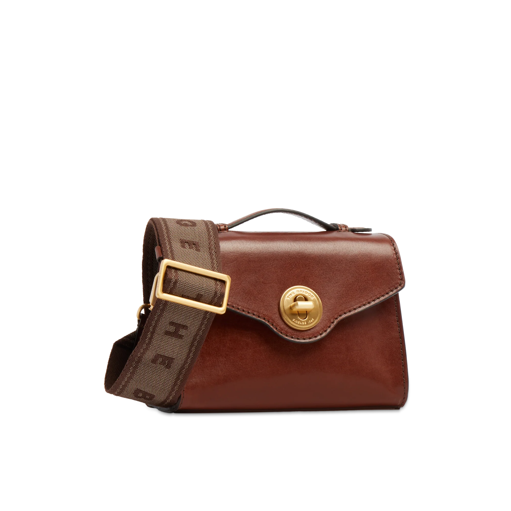 Leather women's bag with removable strap - Image 3