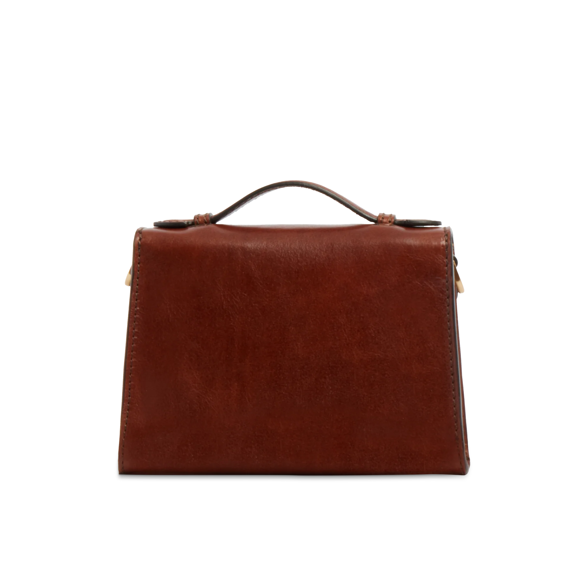Leather women's bag with removable strap - Image 4