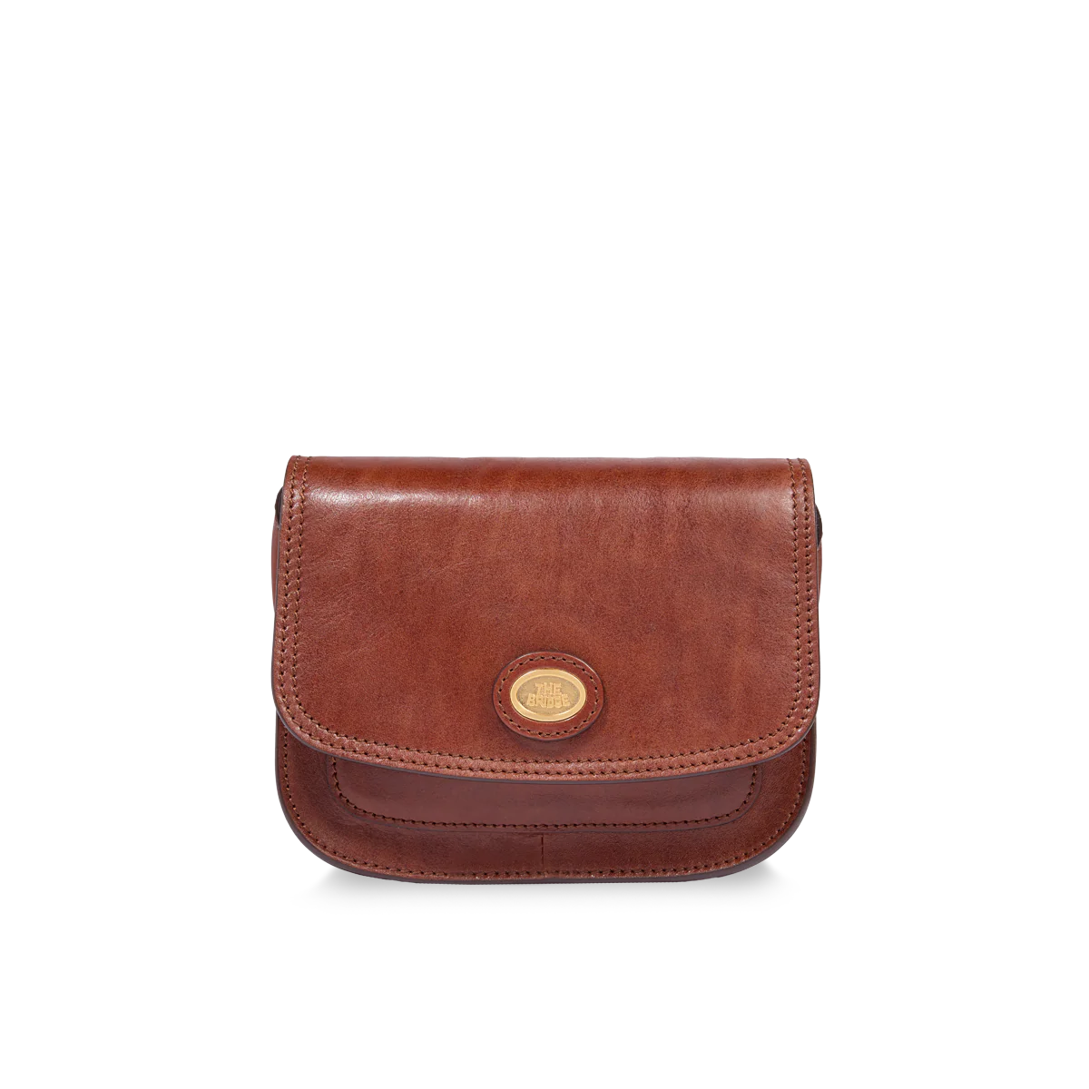 Small leather crossbody with compartments
