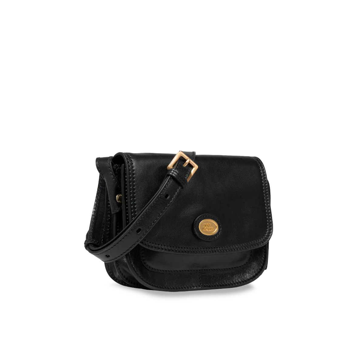 Small leather crossbody with compartments - Image 2