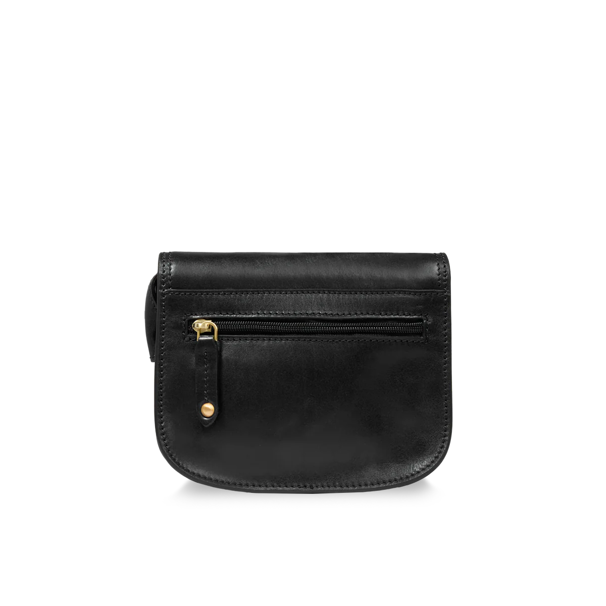 Small leather crossbody with compartments - Image 3