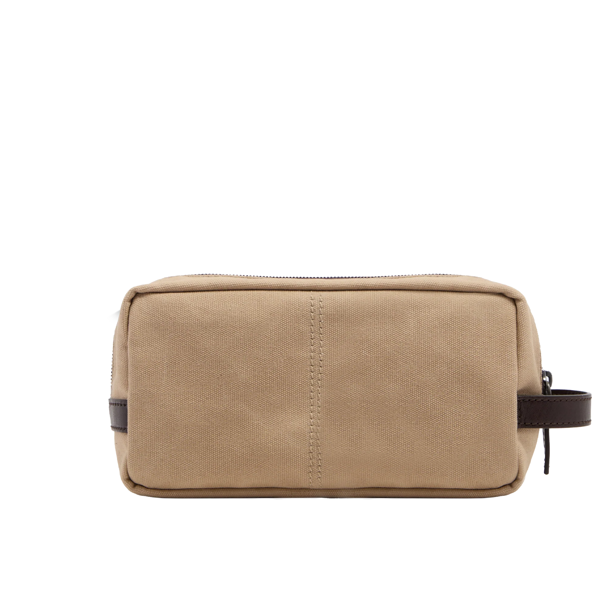 Leather and fabric beauty case - Image 3