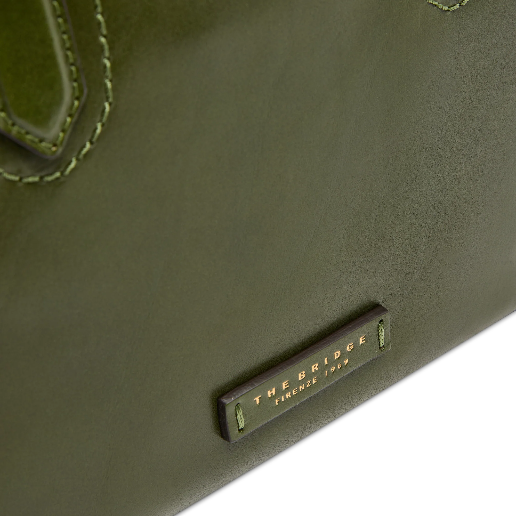 Leather handbag with removable shoulder strap - Image 5