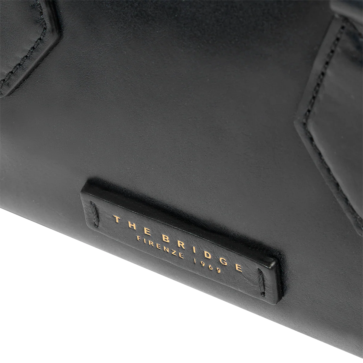 Leather handbag with removable shoulder strap - Image 5