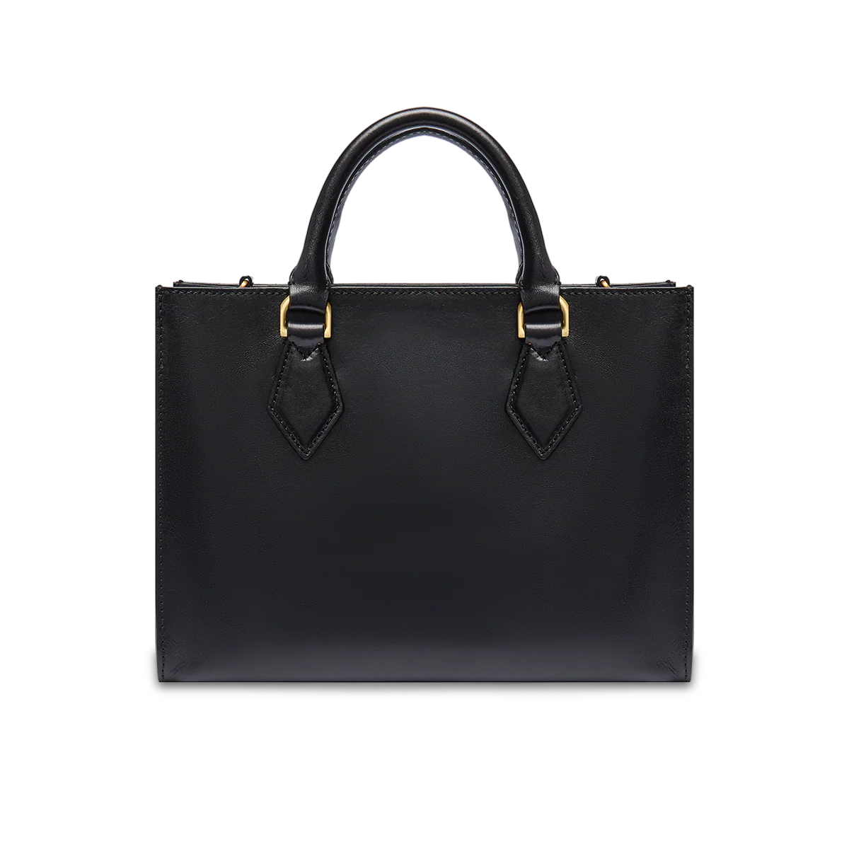 Leather handbag with detachable strap - Image 3