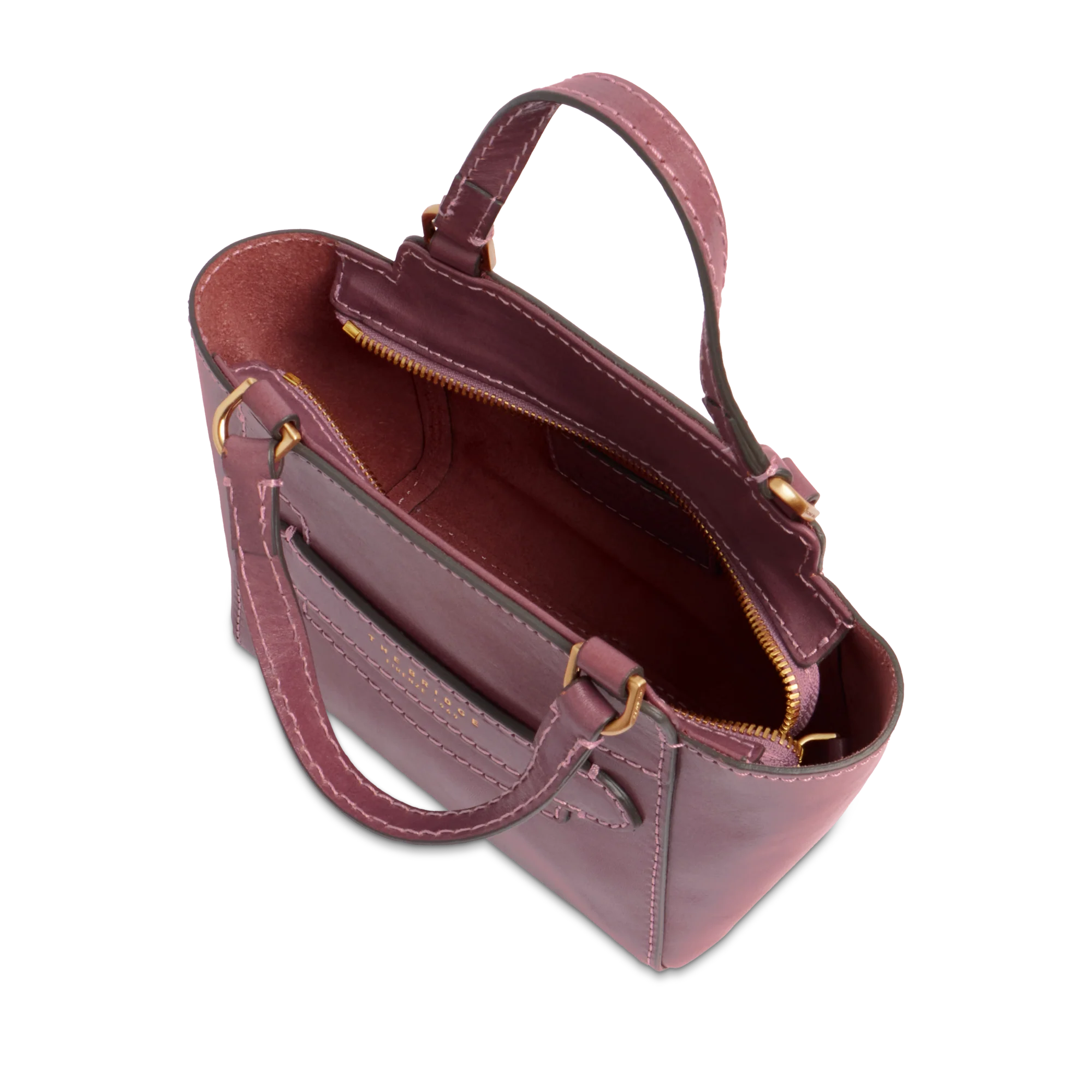 Women’s leather bag with removable shoulder strap - Image 4