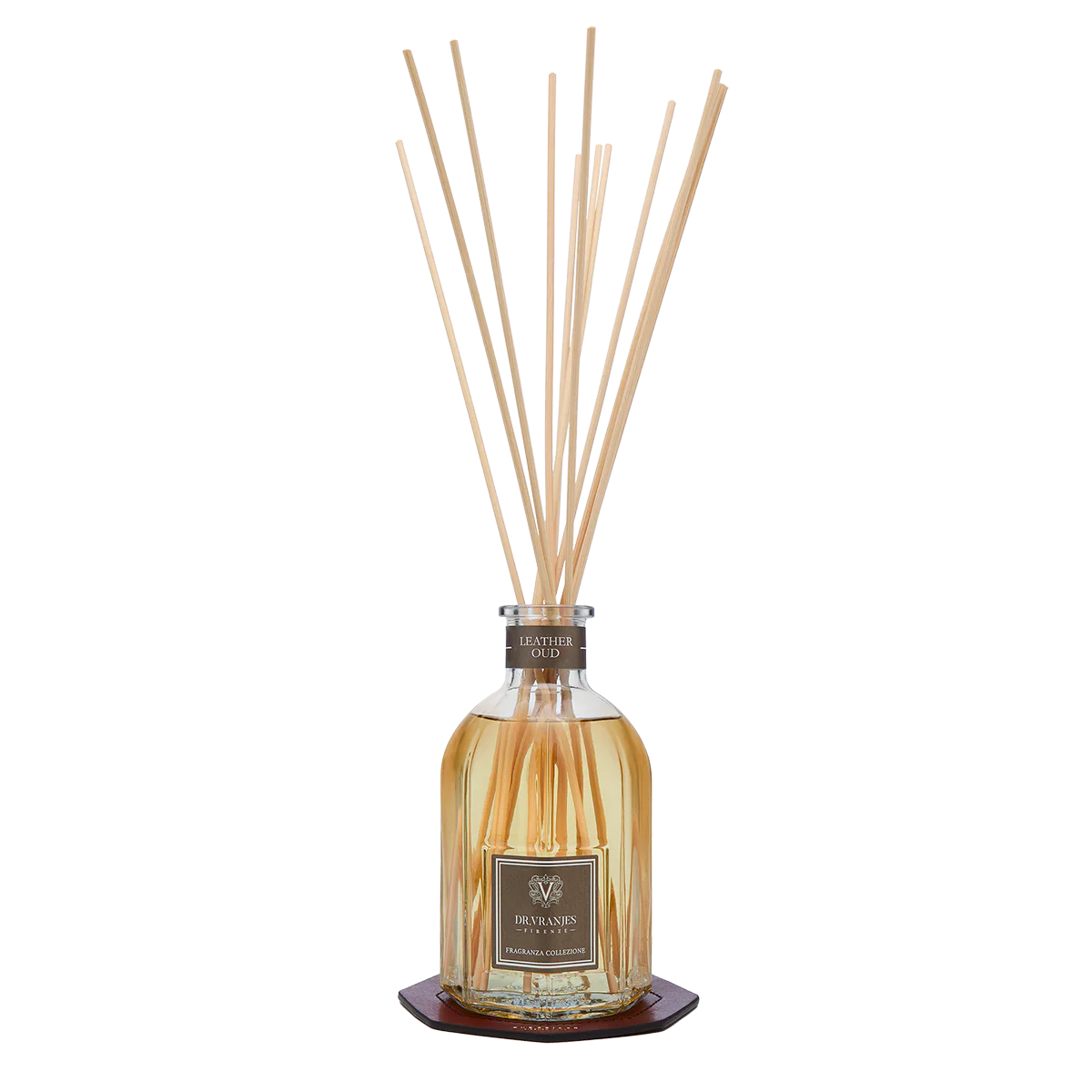 Special Edition room fragrance Leather Oud (500 ml) with leather disc - Image 2
