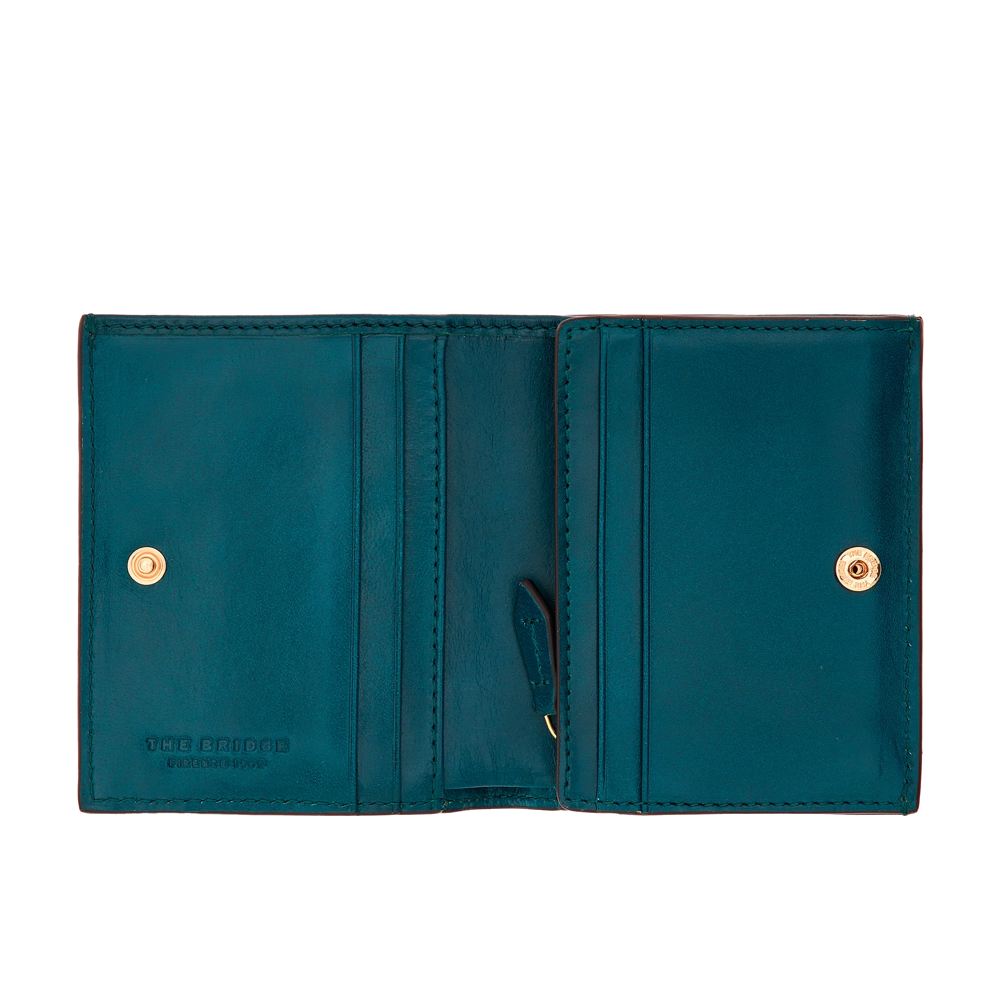 Small women’s leather wallet with coin pocket - Image 2