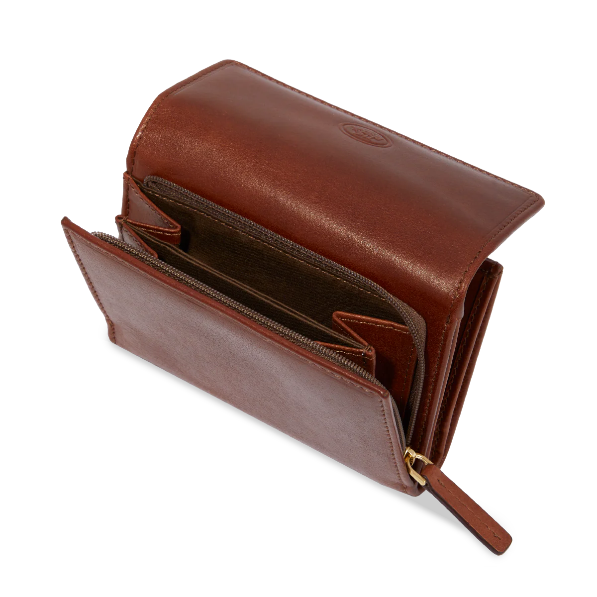 Women’s leather wallet with coin pocket - Image 3