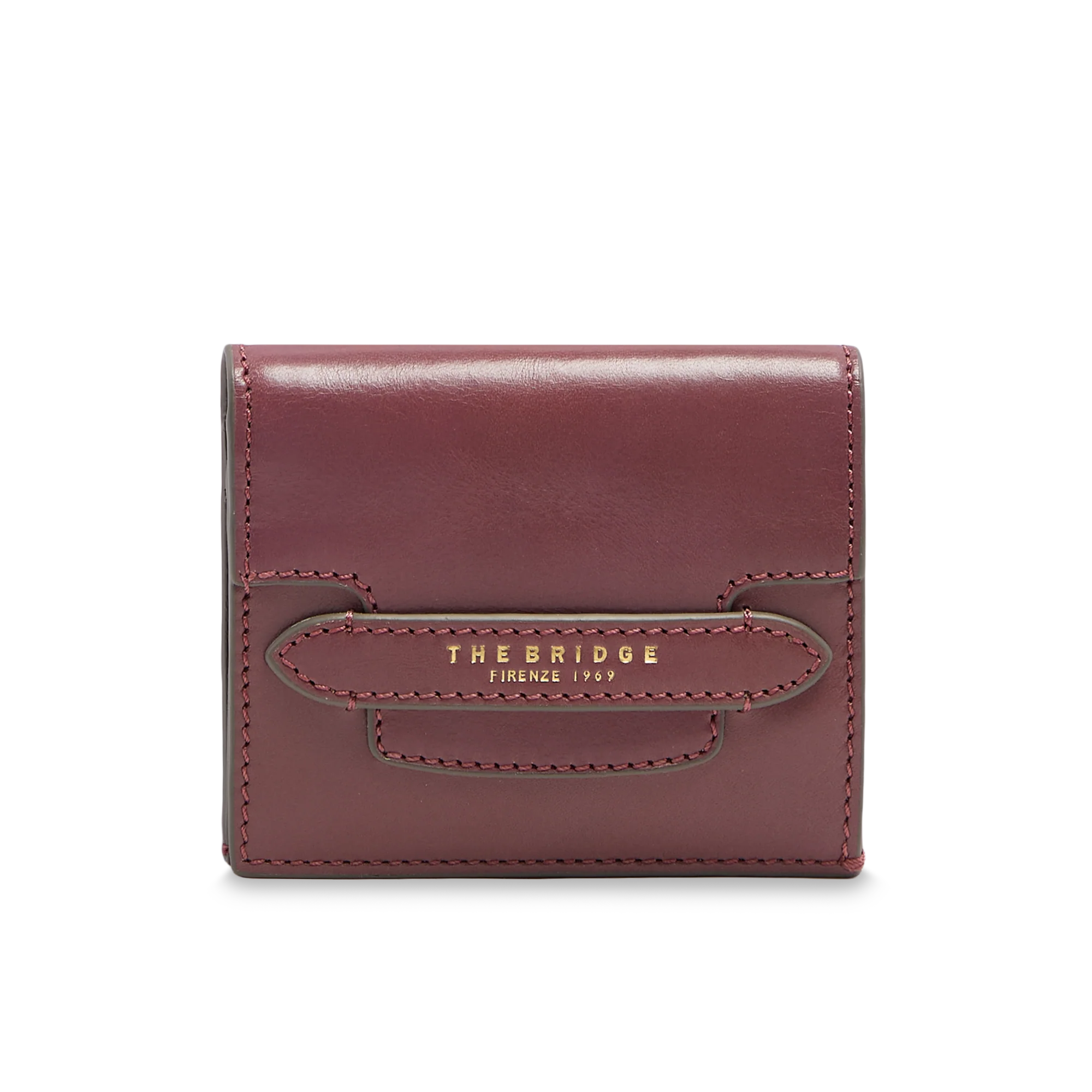 Small women’s leather wallet with coin pocket