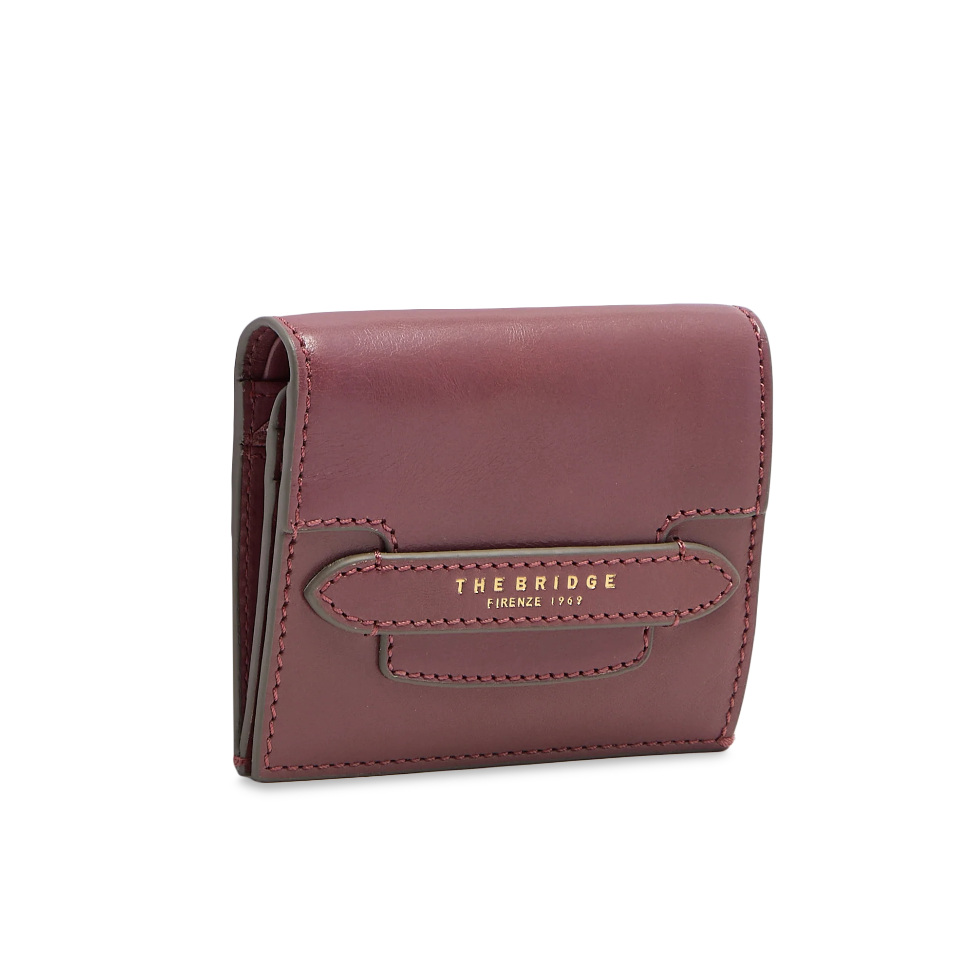 Small women’s leather wallet with coin pocket - Image 2