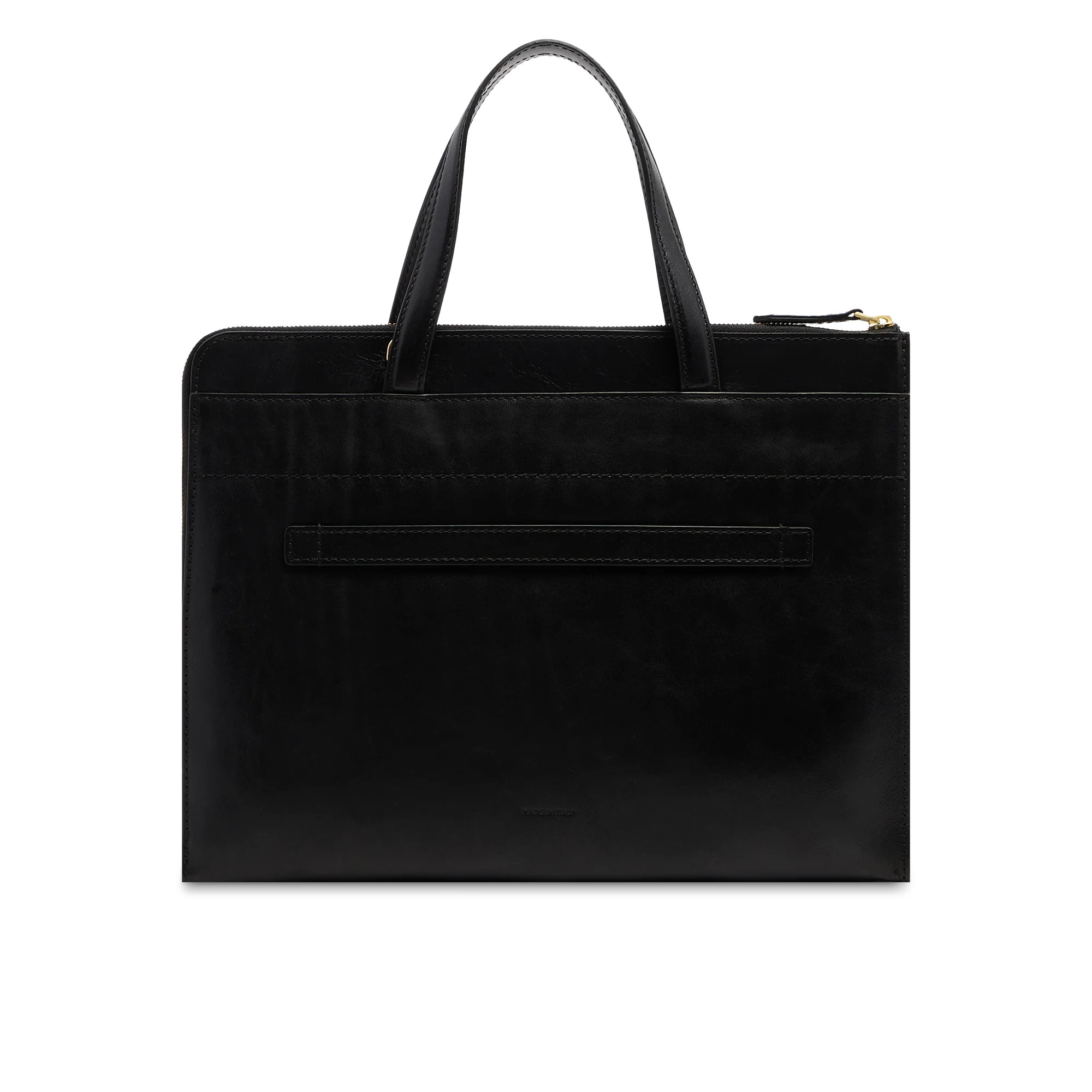 Women’s leather laptop briefcase - Image 3