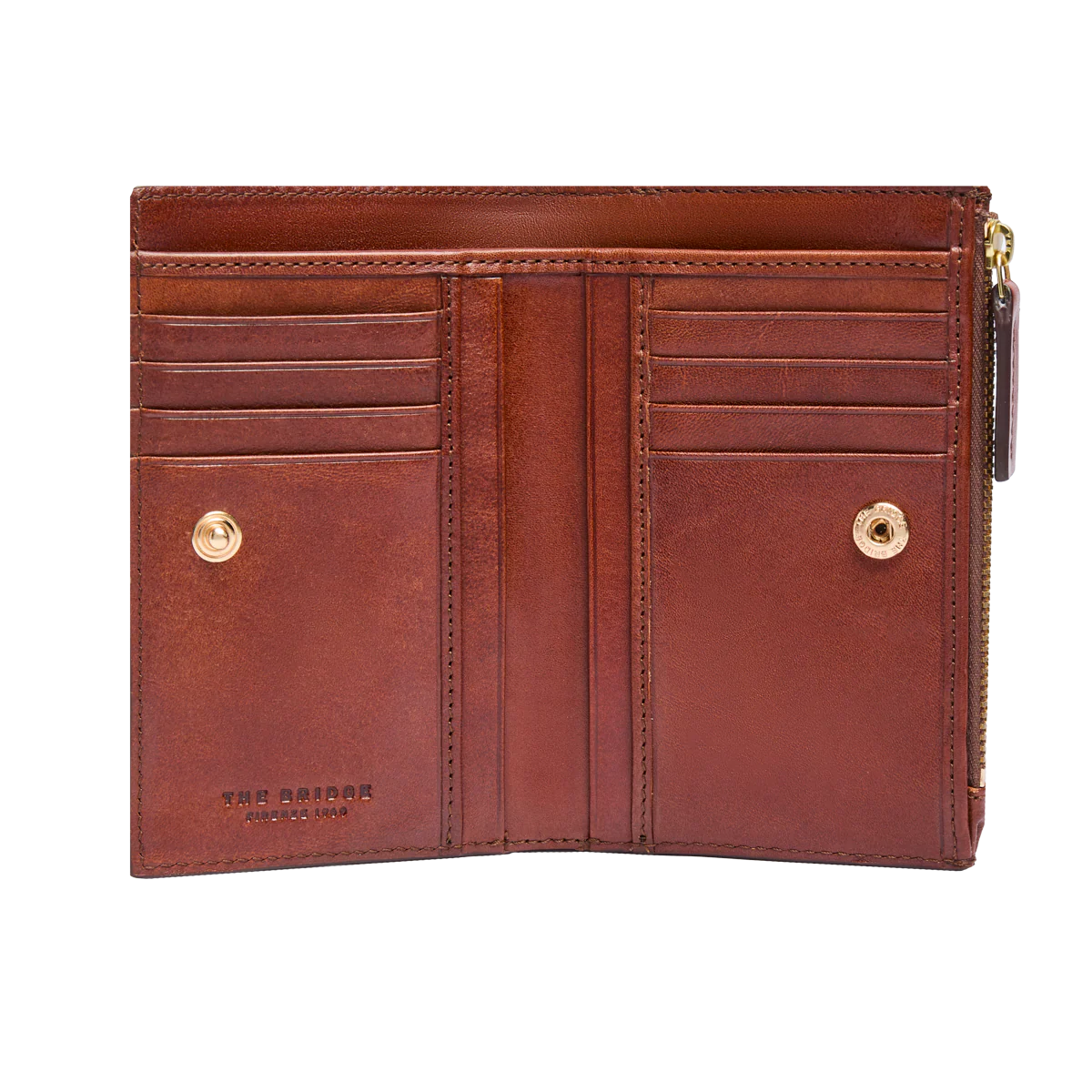 Women’s leather wallet with coin pocket - Image 3