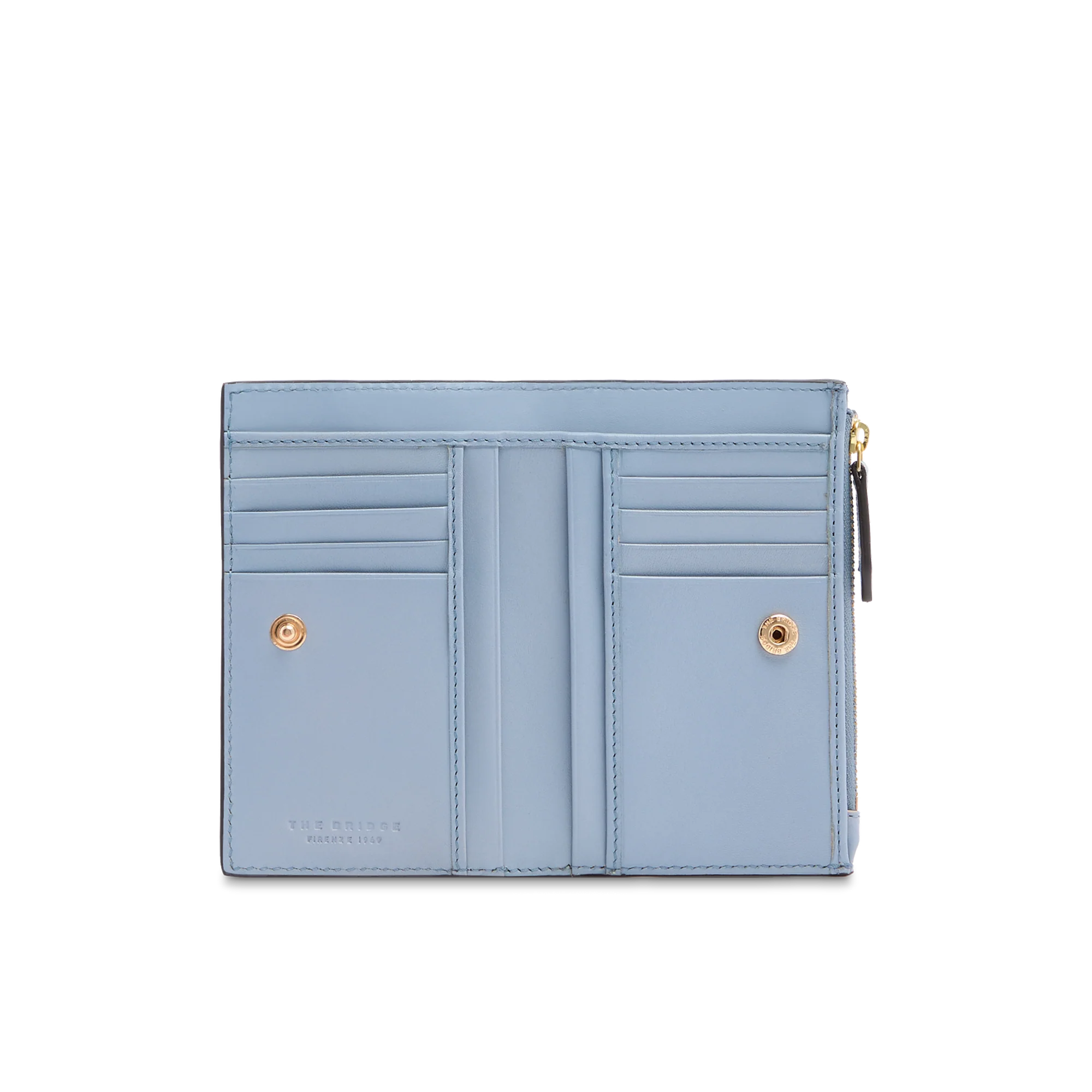 Small women’s leather wallet with coin pocket - Image 4