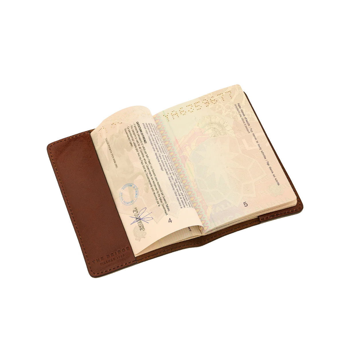 Leather passport holder - Image 4