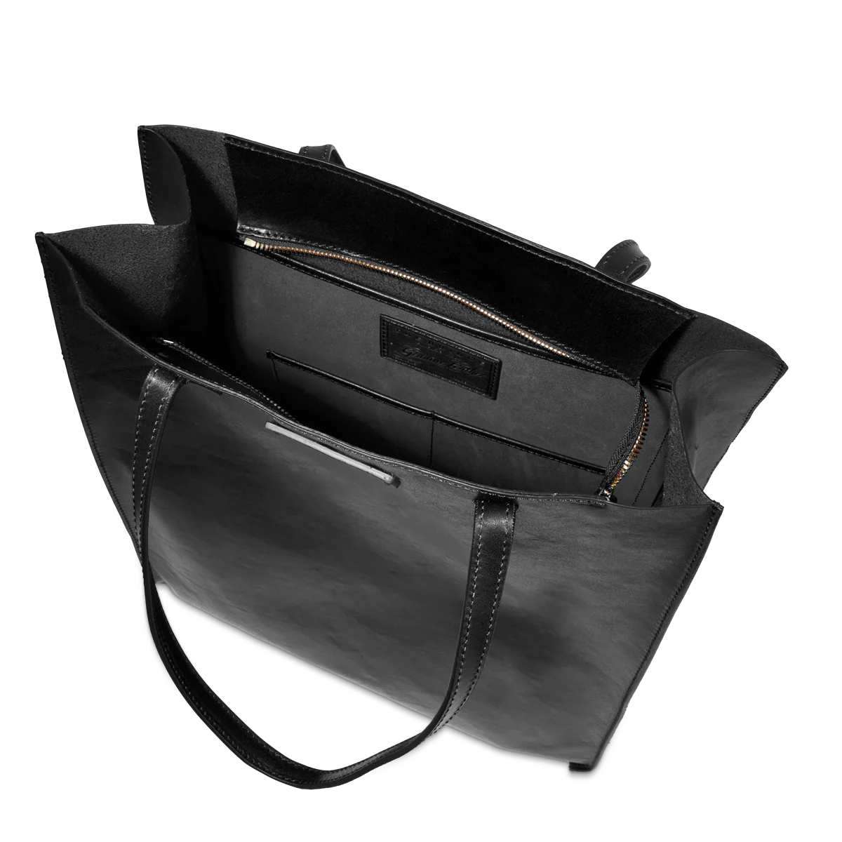 Leather tote bag - Image 4