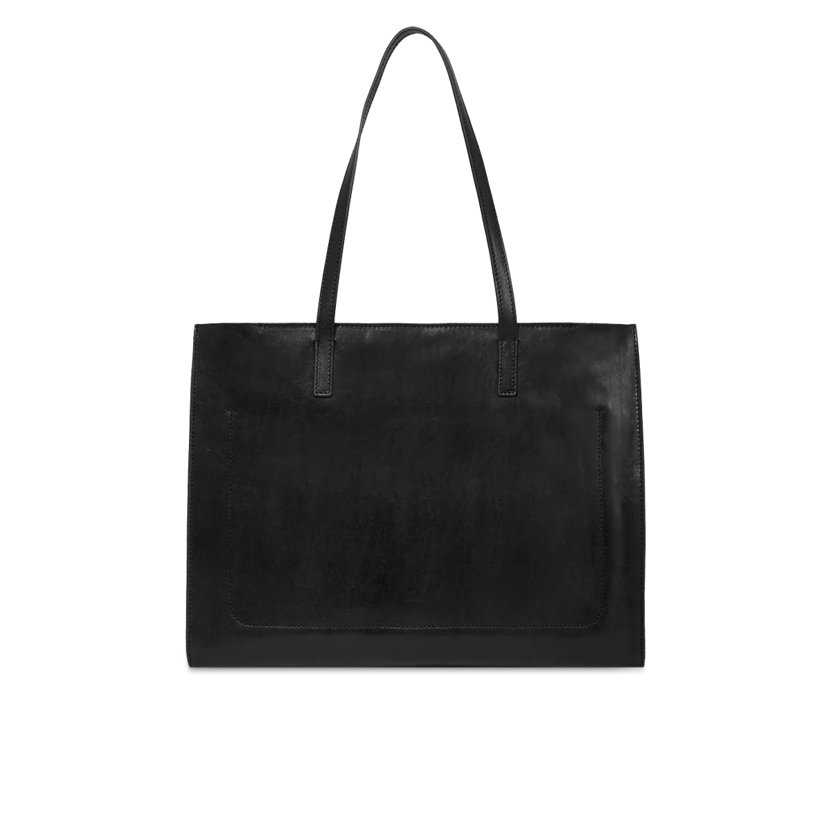 Leather tote bag - Image 3