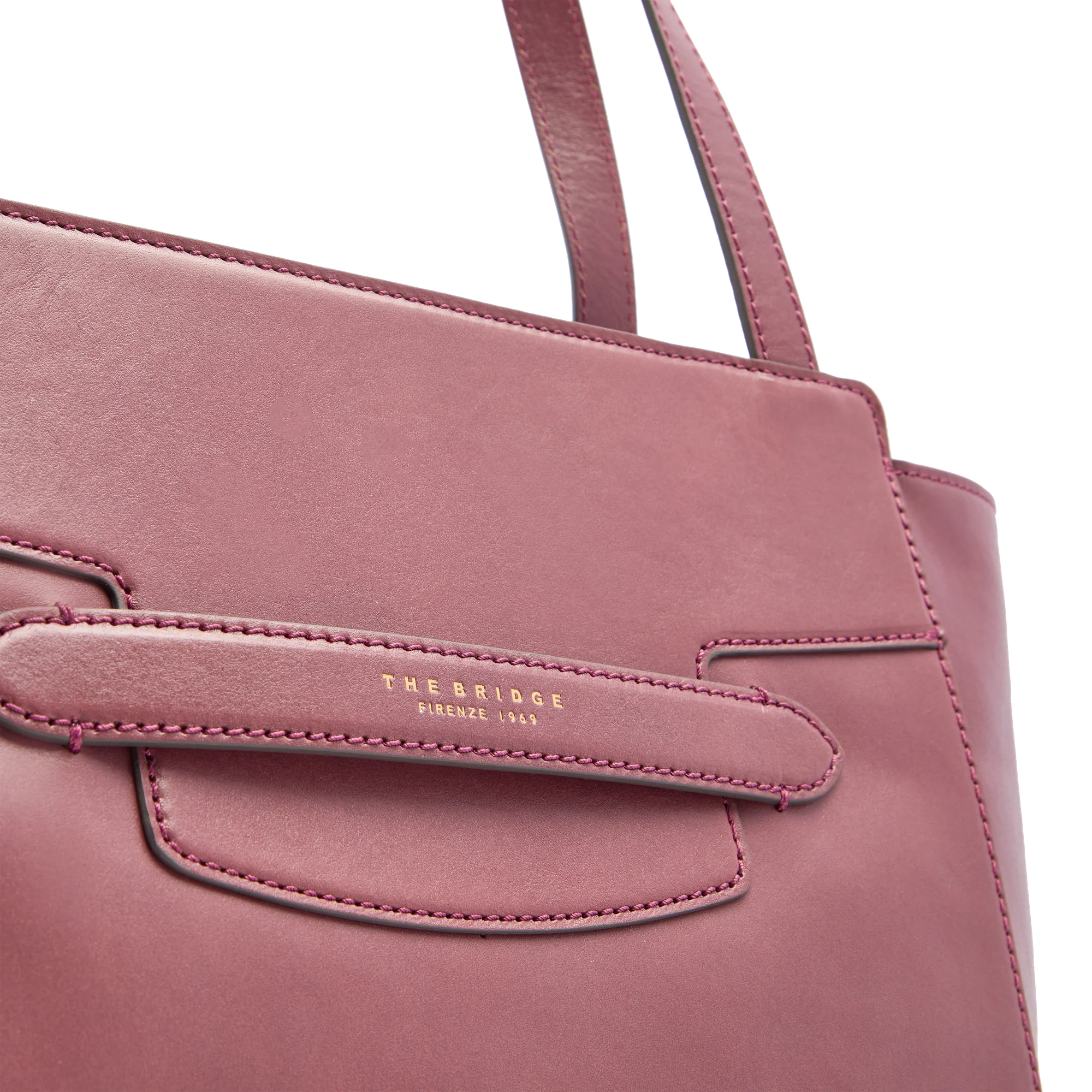 Leather shopper bag - Image 5