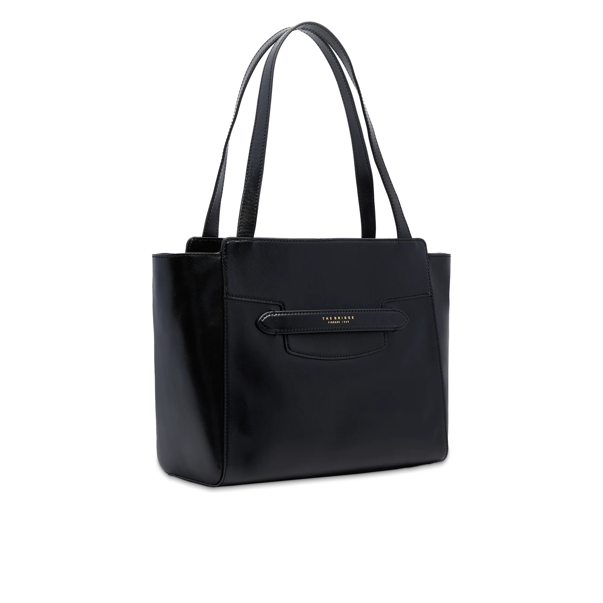 Leather shopper bag - Image 2