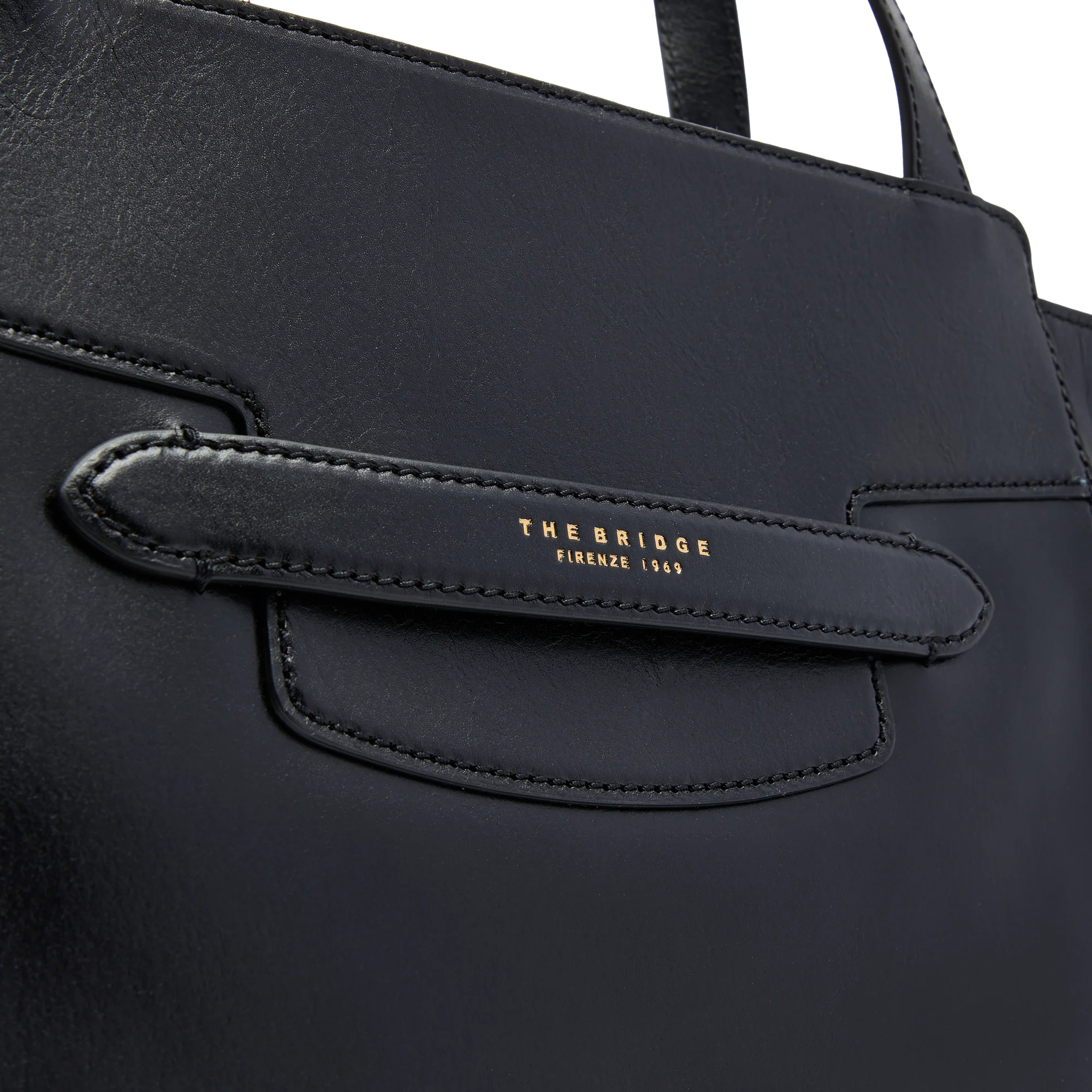 Leather shopper bag - Image 5
