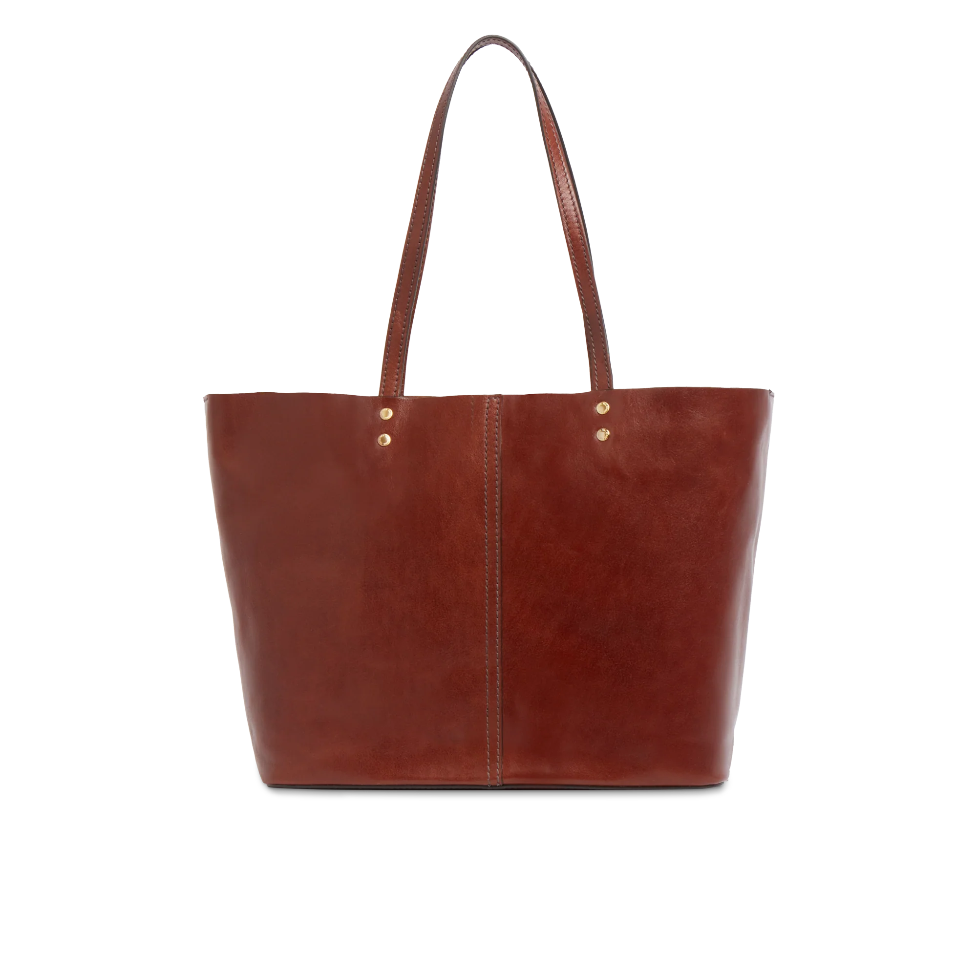 Women’s leather shopper bag - Image 3
