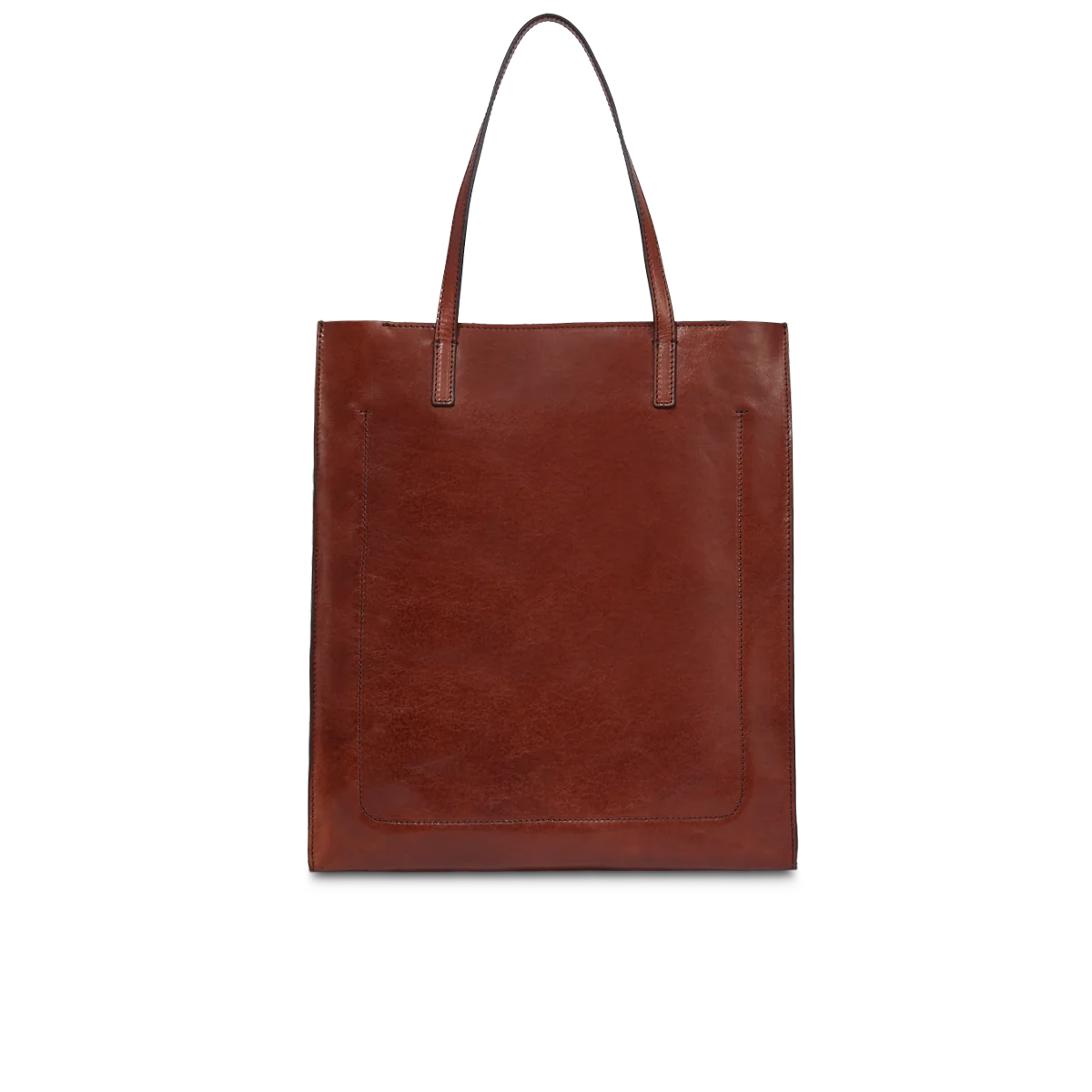 Leather shopper bag - Image 3