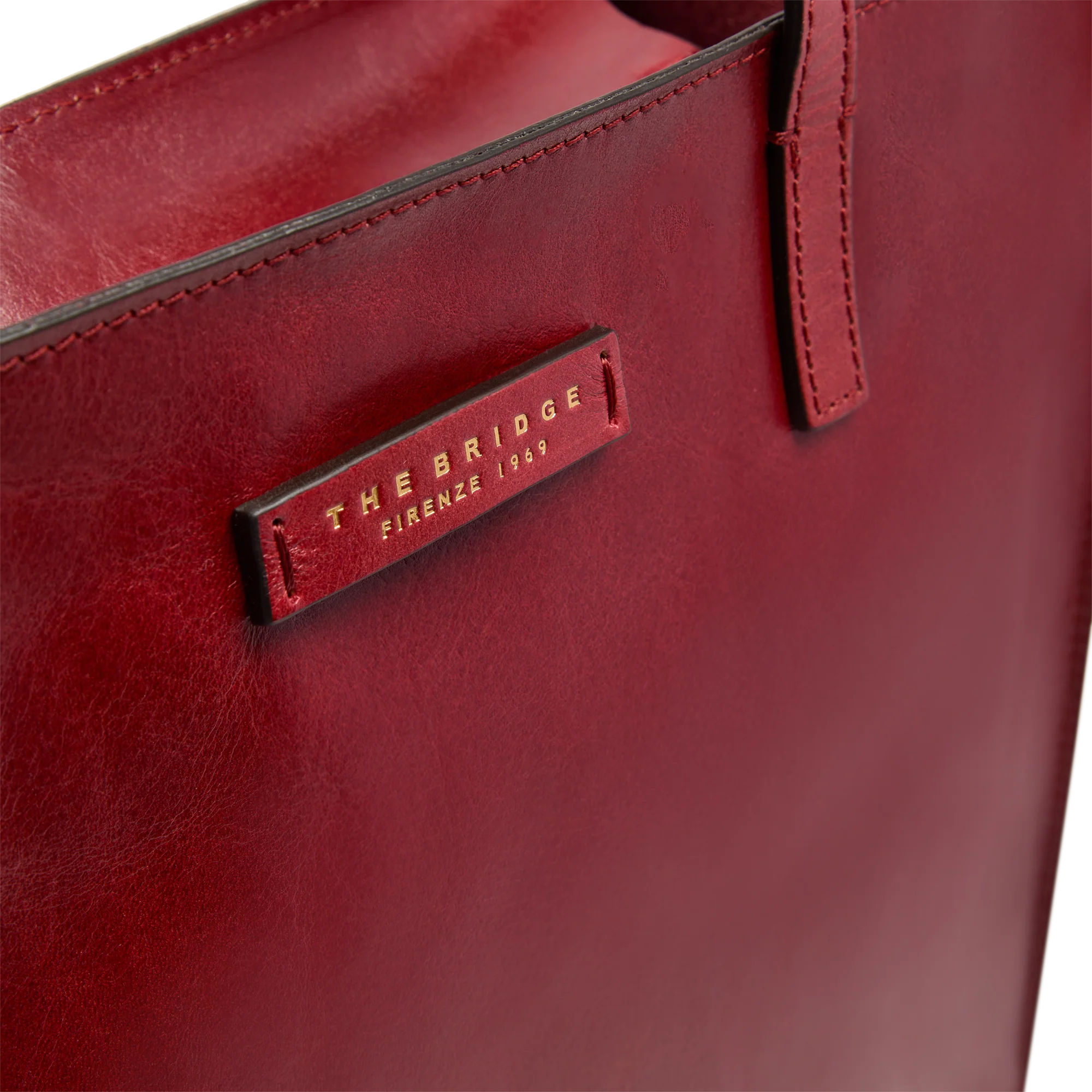 Leather shopper bag - Image 5