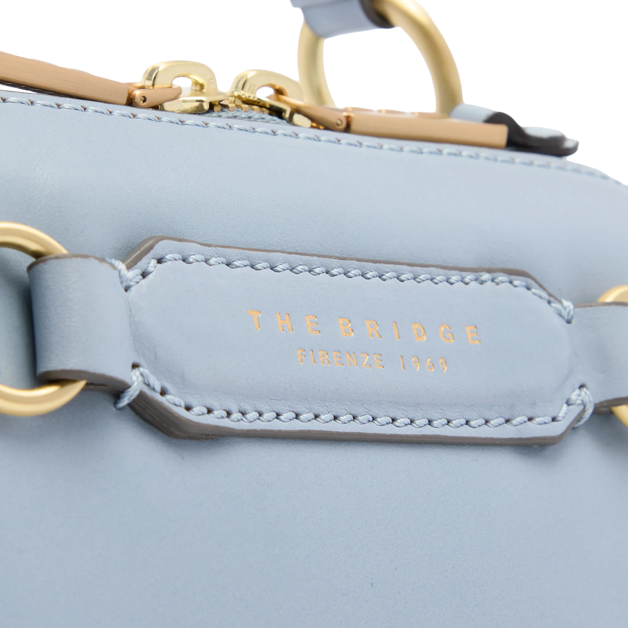 Leather handbag with removable shoulder strap - Image 5