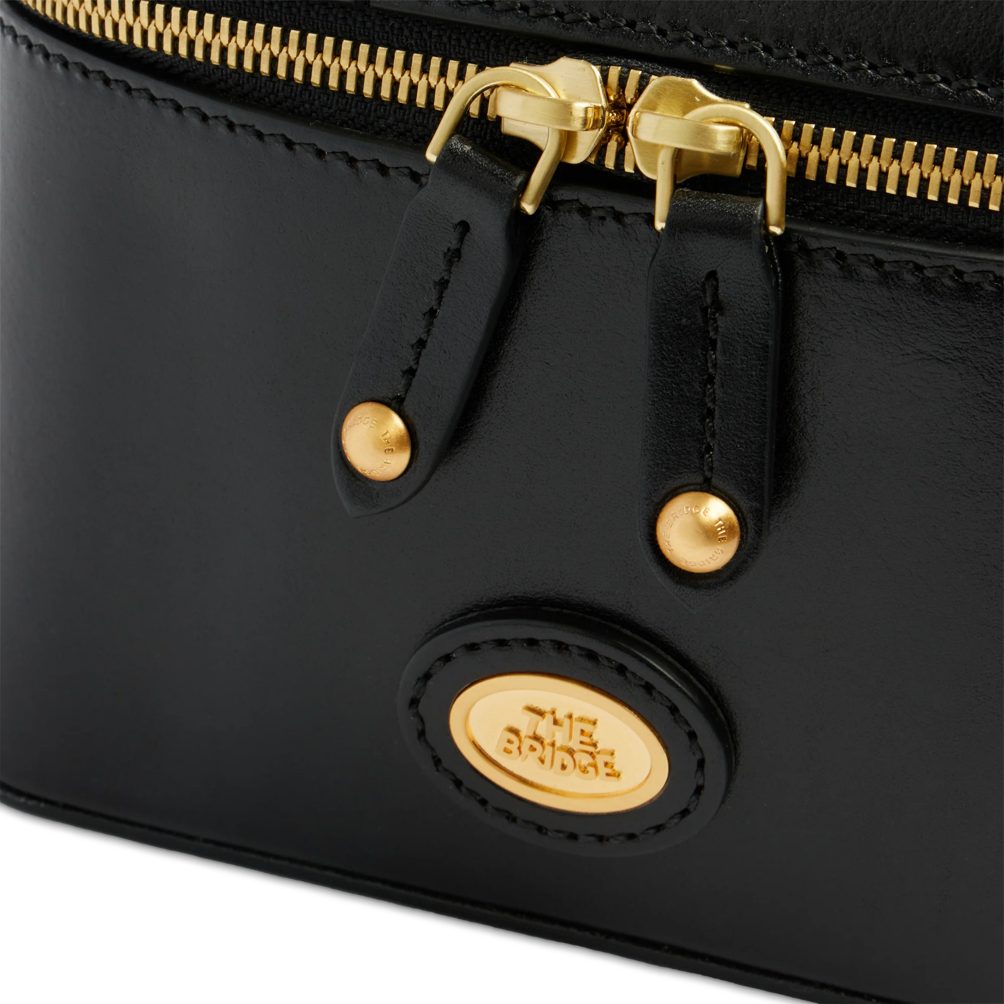 Leather bowling bag with removable shoulder strap - Image 6