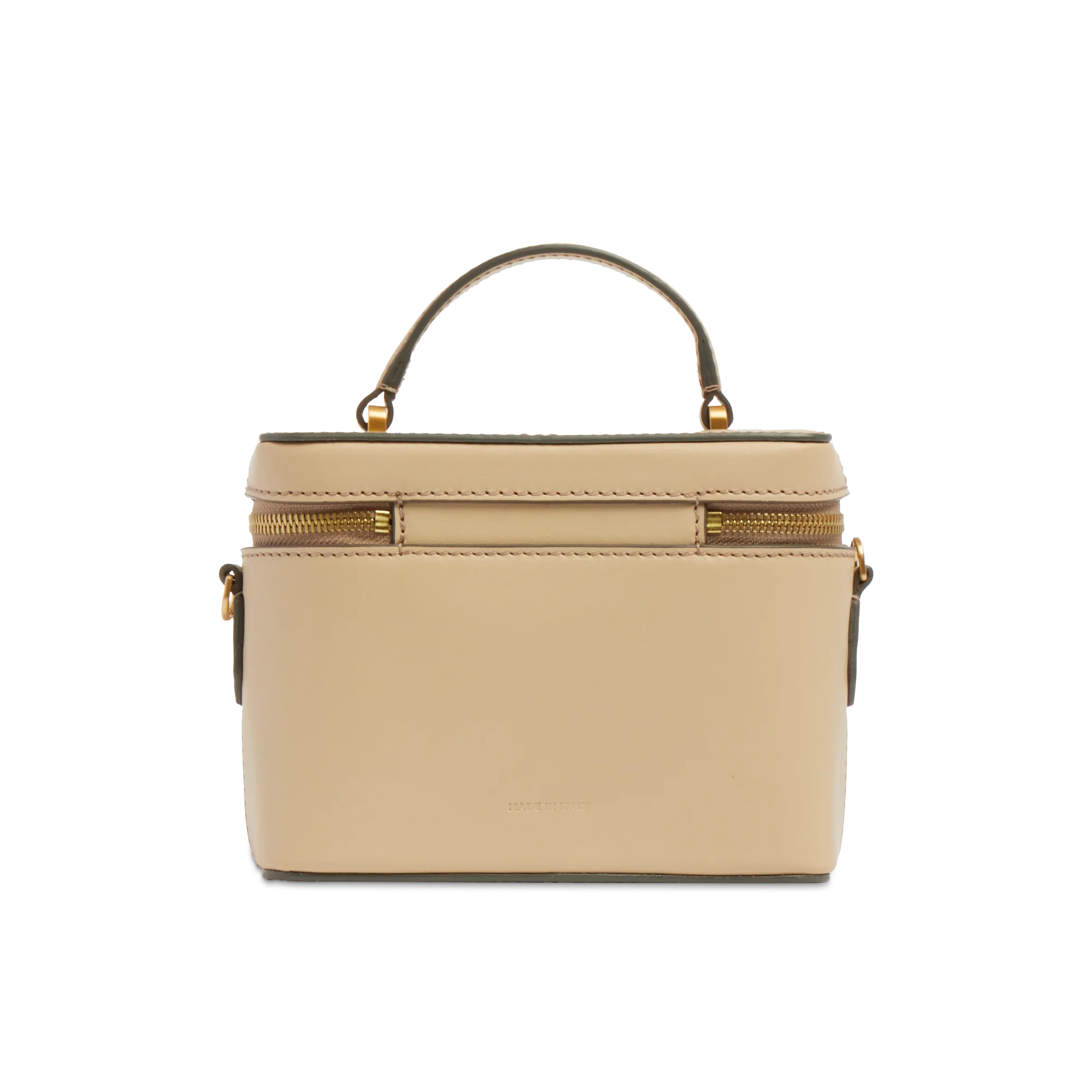 Leather bowling bag with removable shoulder strap - Image 3
