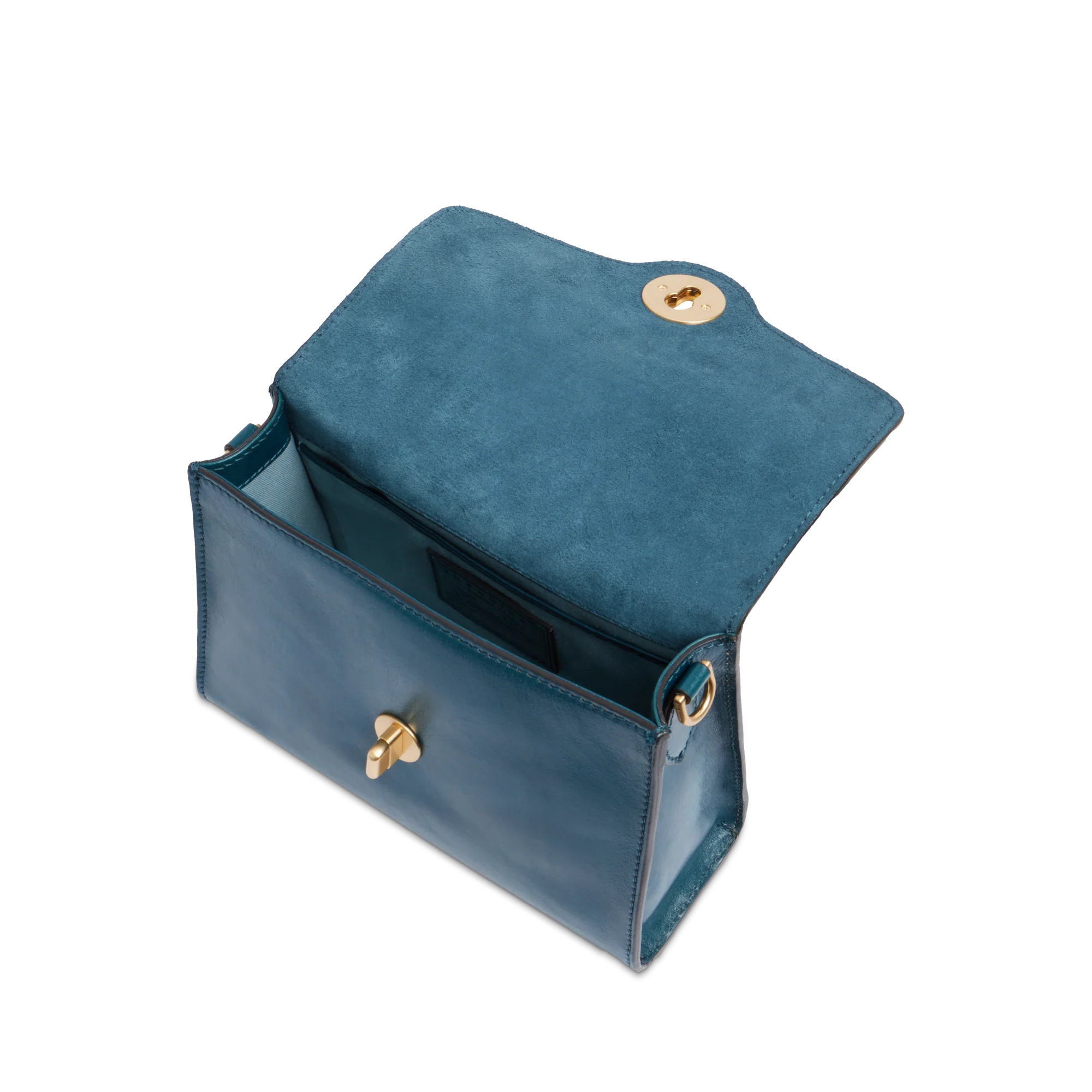Women’s leather bag with removable shoulder strap - Image 4